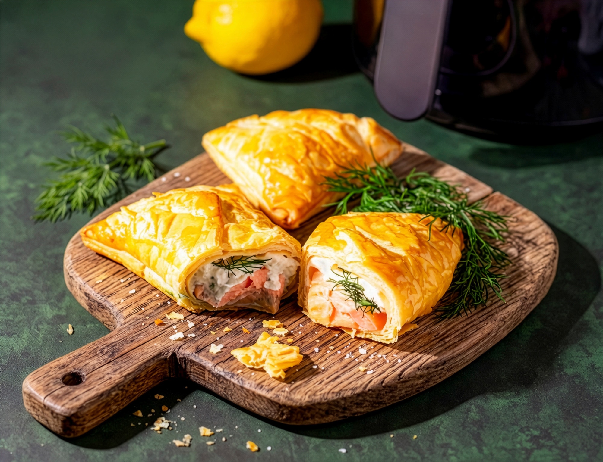 Lachs im Blätterteig aus dem Air Fryer 50 Min  recipe