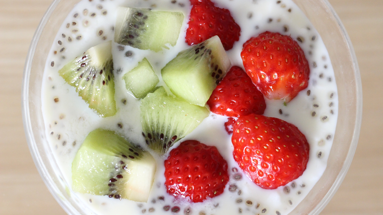 3. Chia Seeds with Yogurt