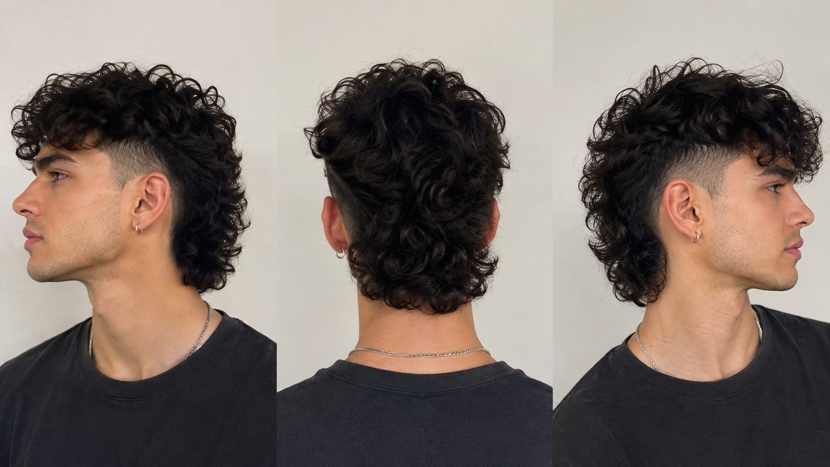 Curly Mullet