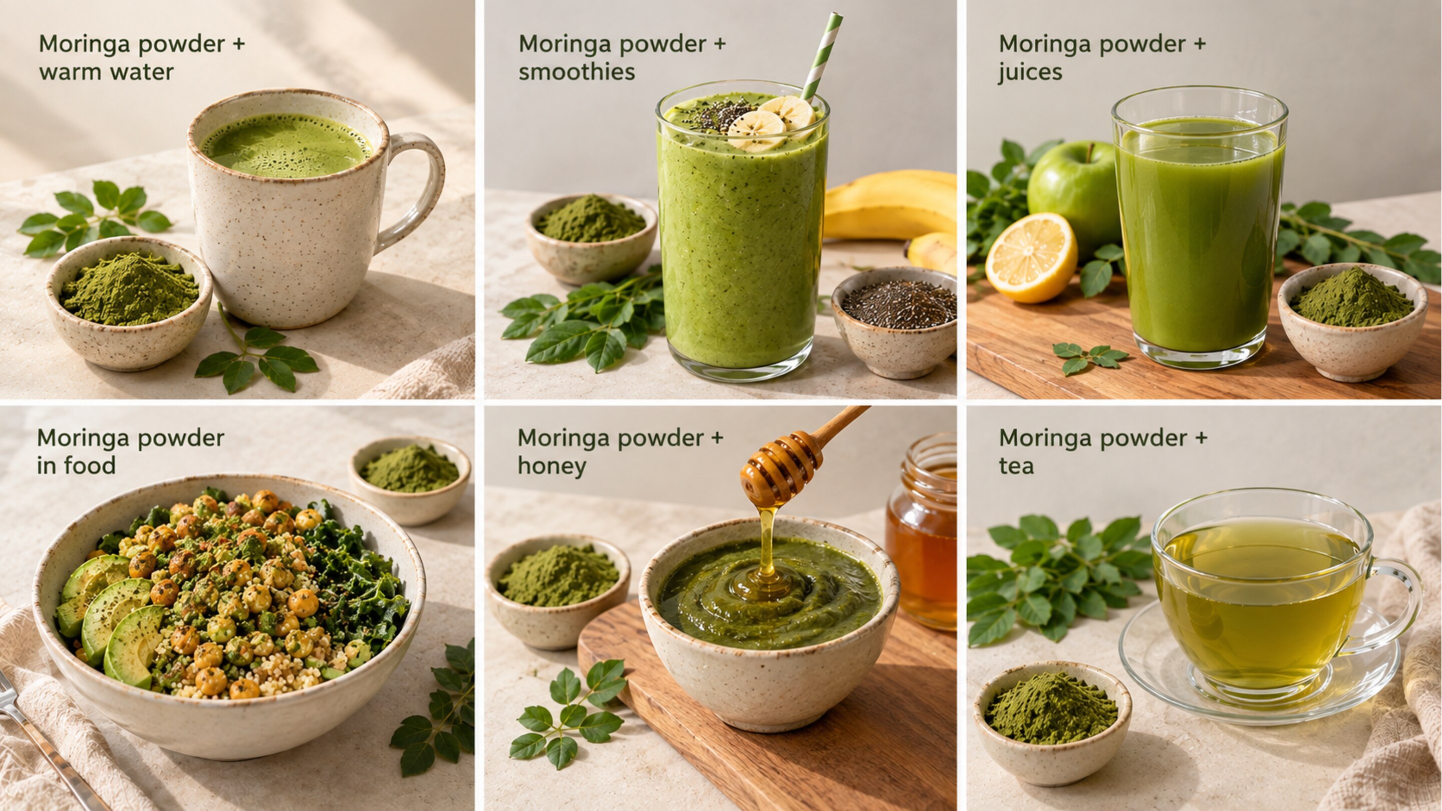 How to Use Moringa Powder Daily