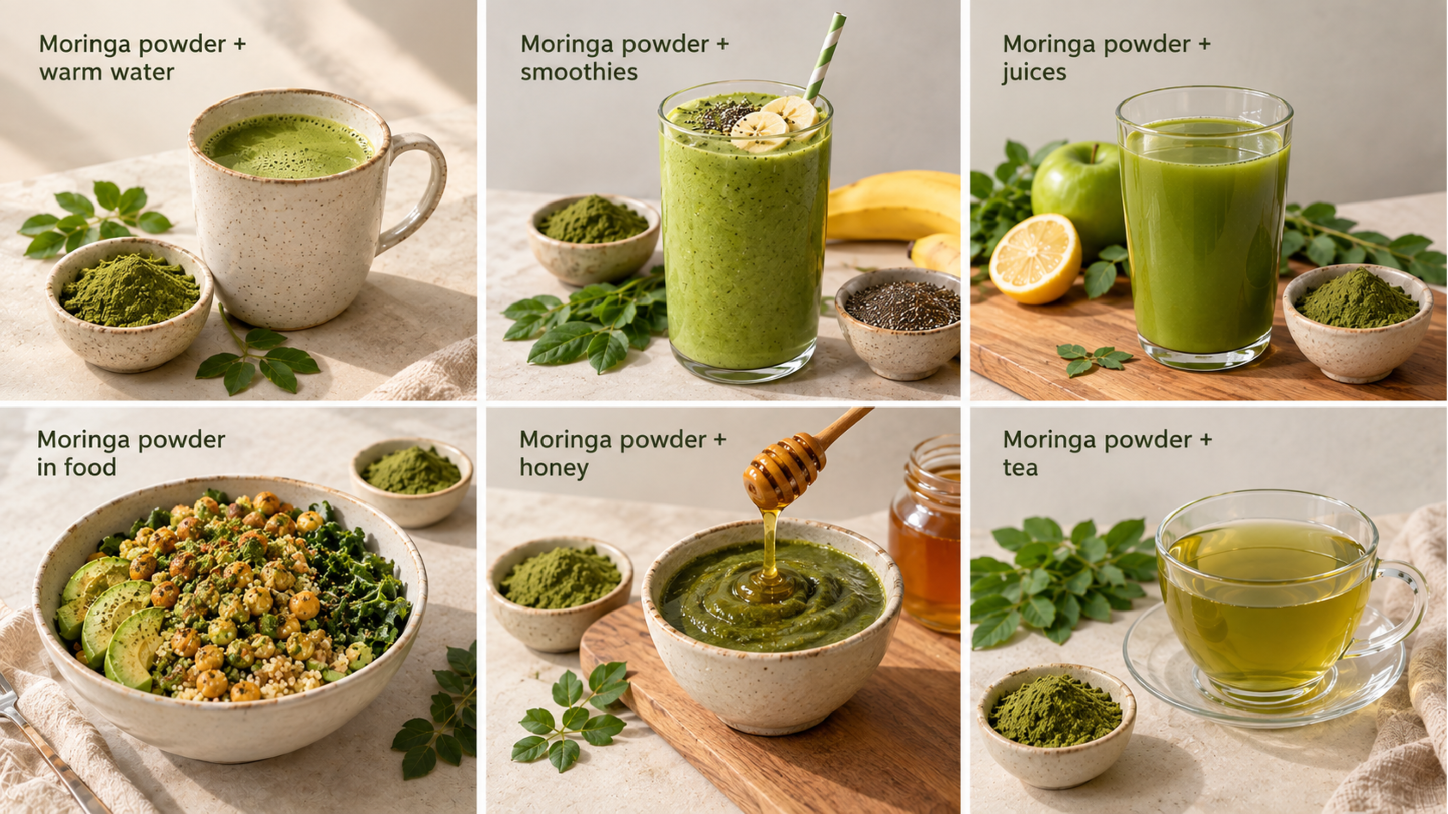 How to Use Moringa Powder Daily