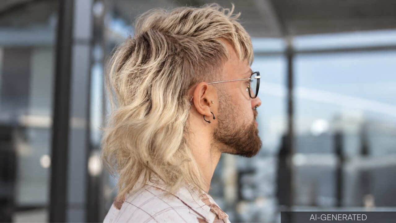 Platinum Wolf Cut