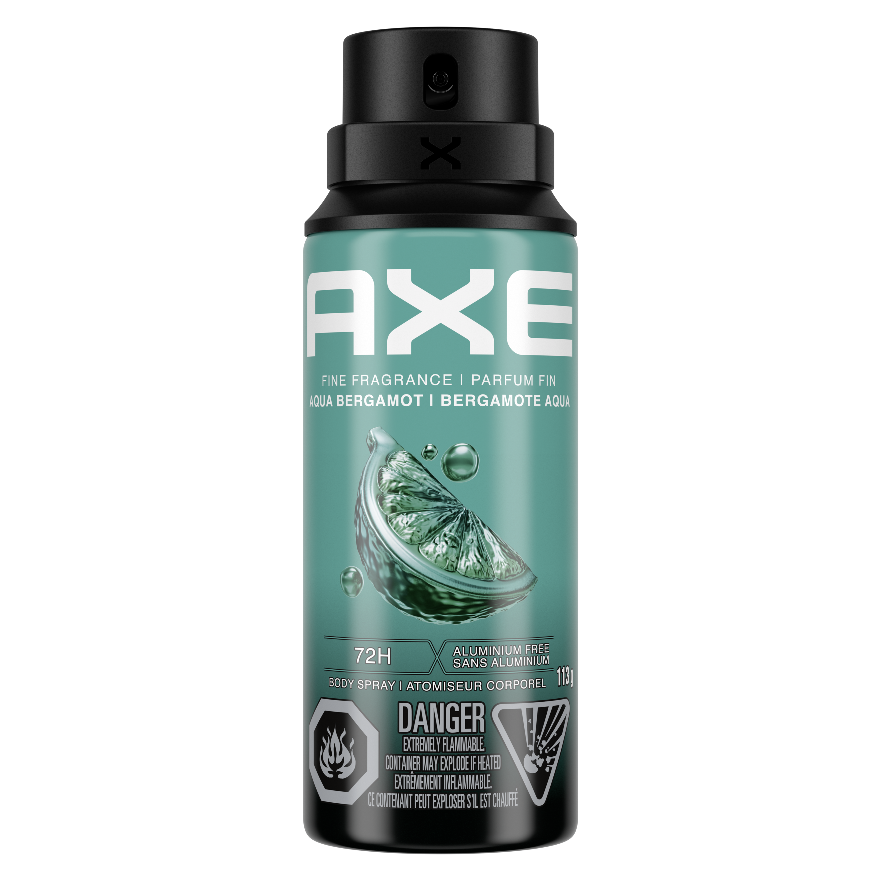 AXE Aqua Bergamot Premium Body Spray packshot