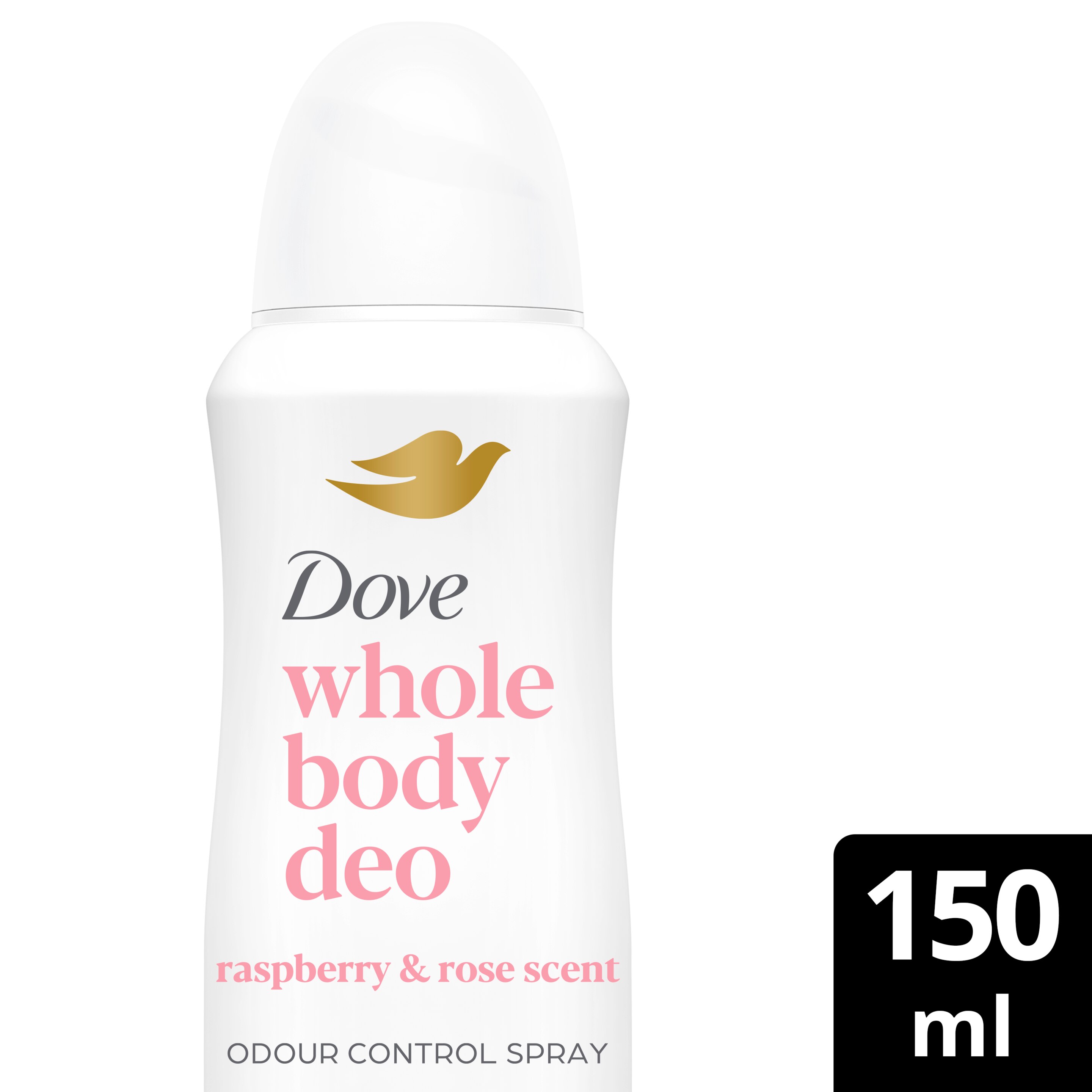 Dove Raspberry & Rose Whole Body Deodorant Spray 150ml