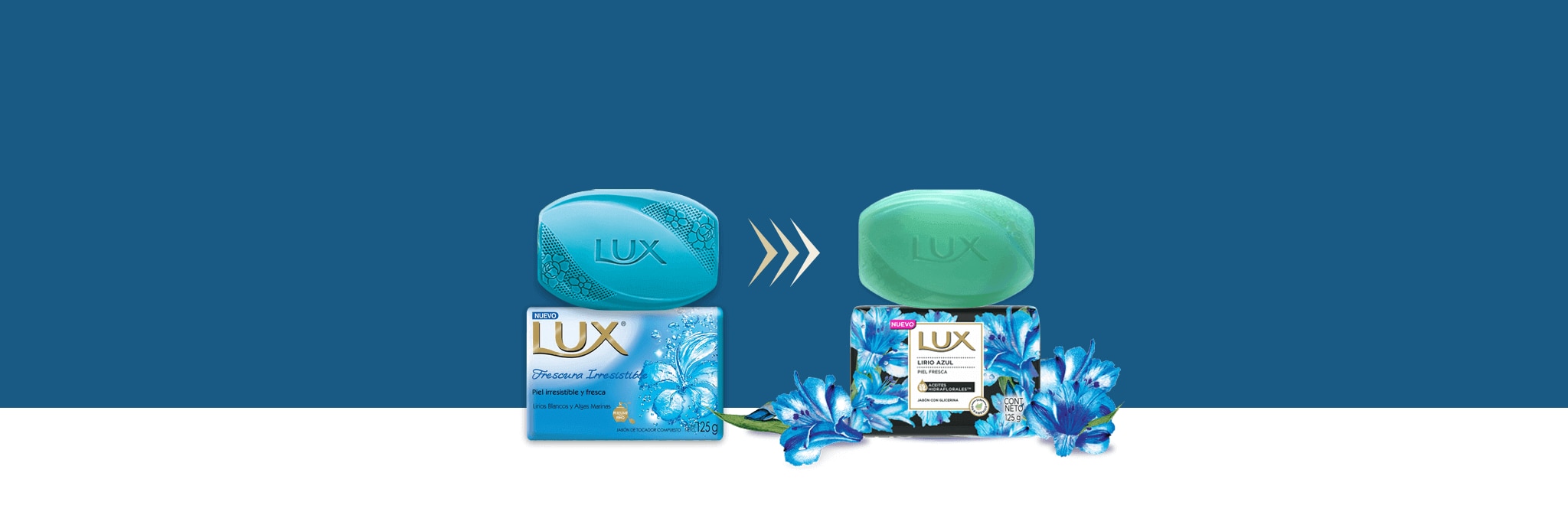 Jabón con Glicerina Lirio Azul