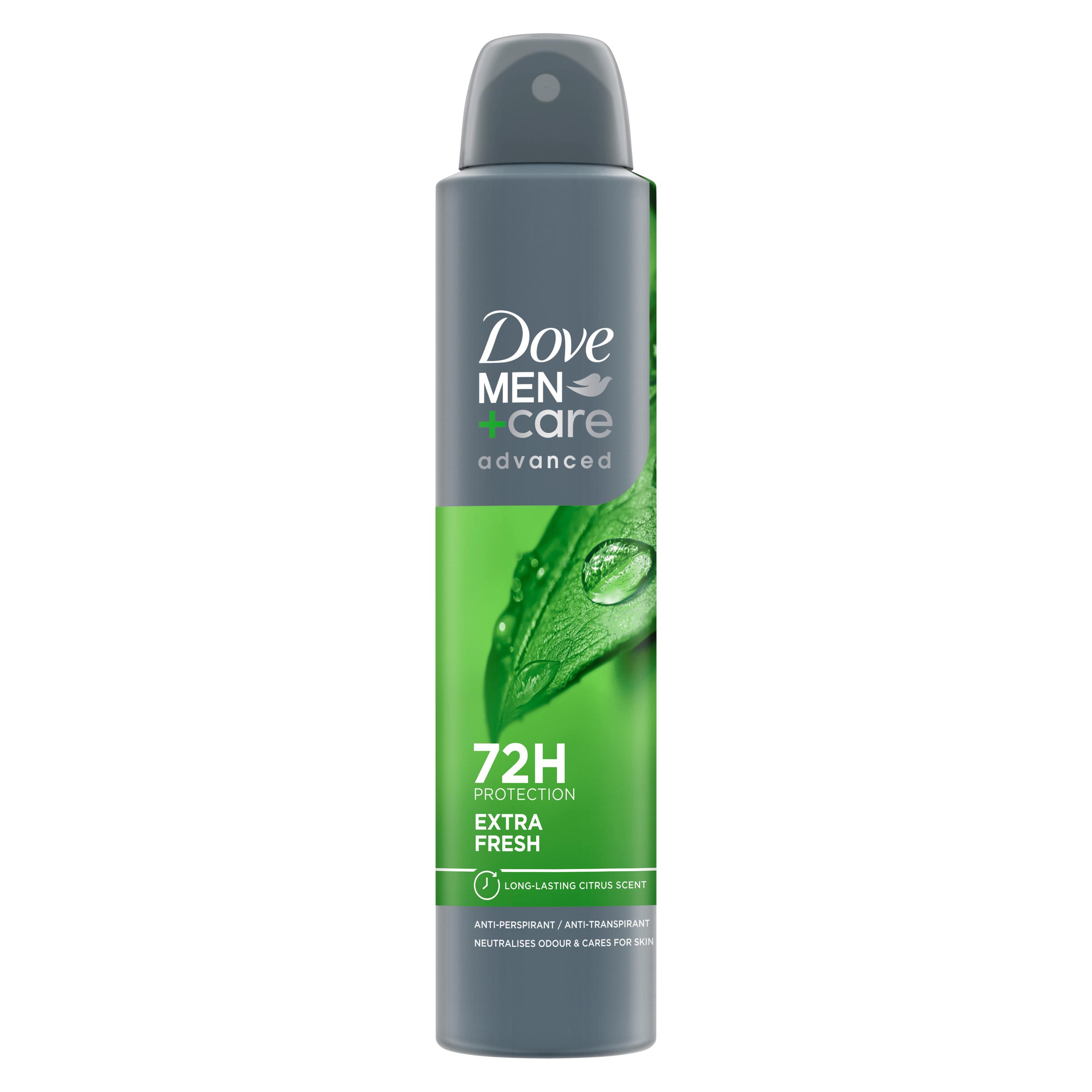 Dove Men+Care Advanced Extra Fresh Antiperspirant Deodorant Aerosol 200ml packshot