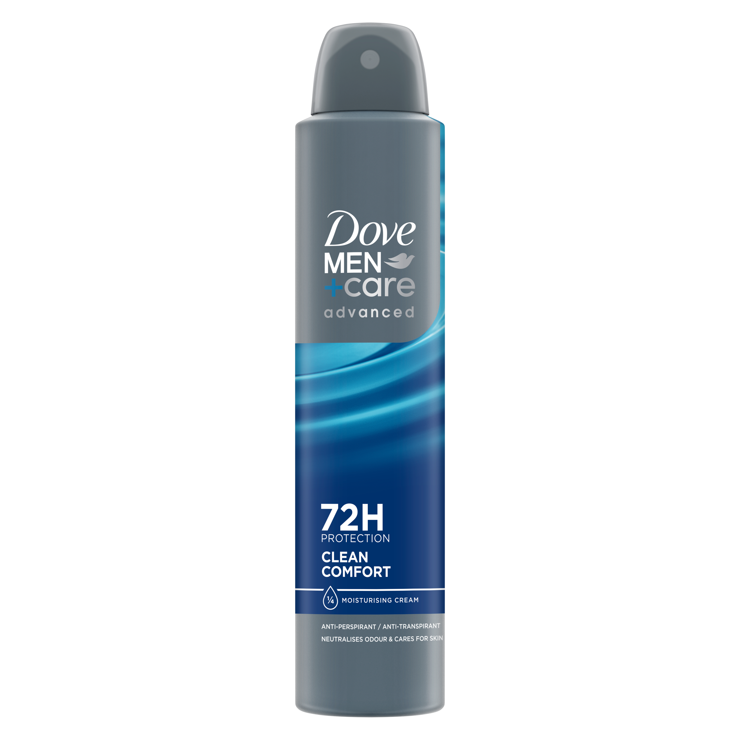 Dove Men+Care Clean Comfort Antiperspirant Deodorant 200ml packshot