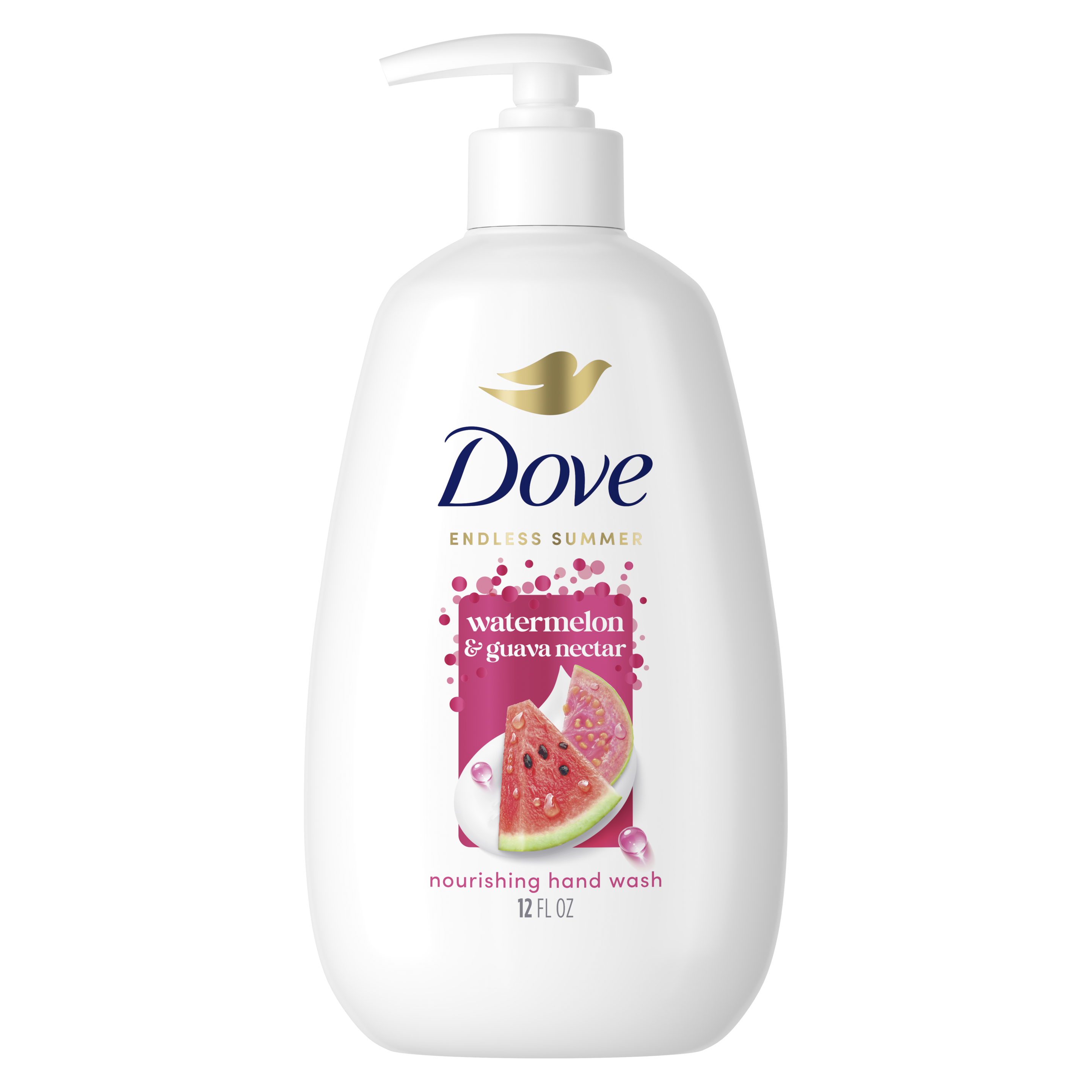 Dove Limited Edition Advanced Care Watermelon & Guava Nectar Hand Wash packshot