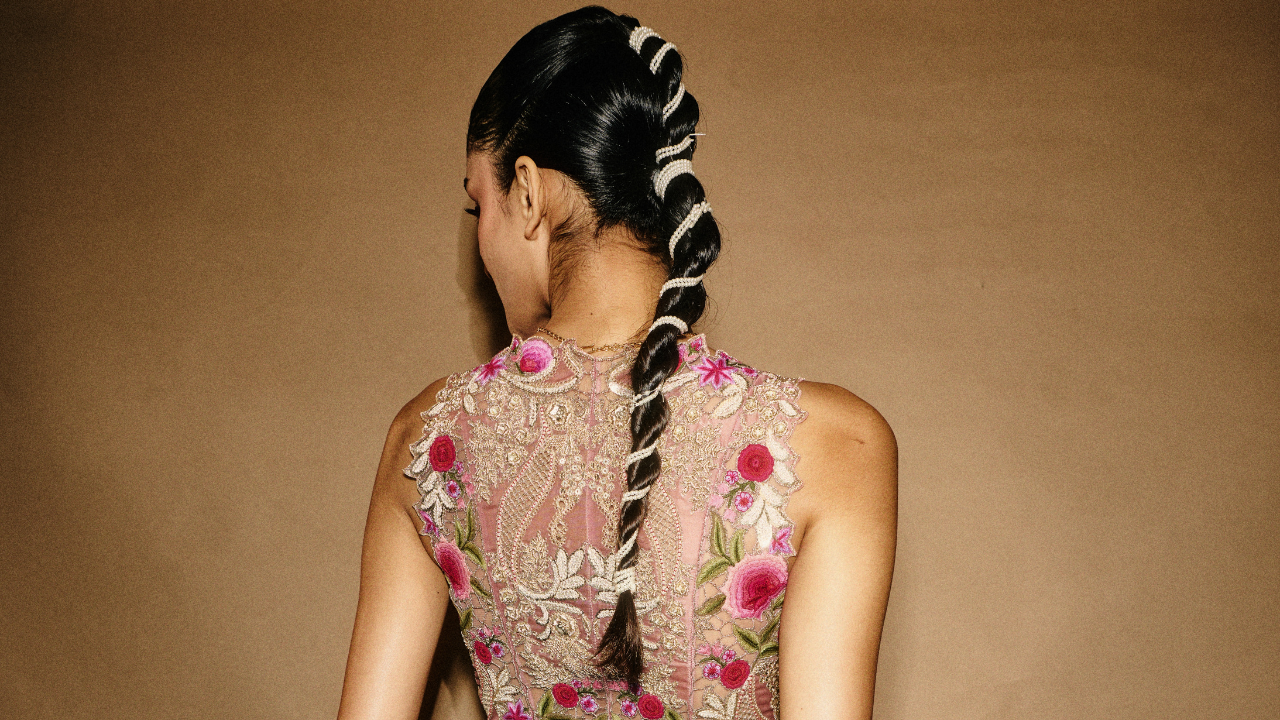 9. Jewelled and bubble braids