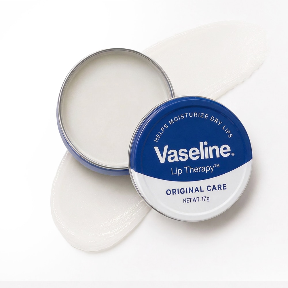 Vaseline Lip Therapy Tins Original Care Moisturizing Lip Balm with Vaseline Jelly & Vitamin E 17 g packshot