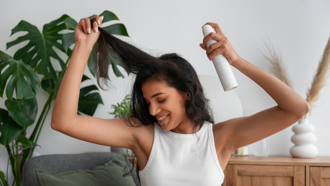 Heat Protection Spray for Hair Before Heat Styling