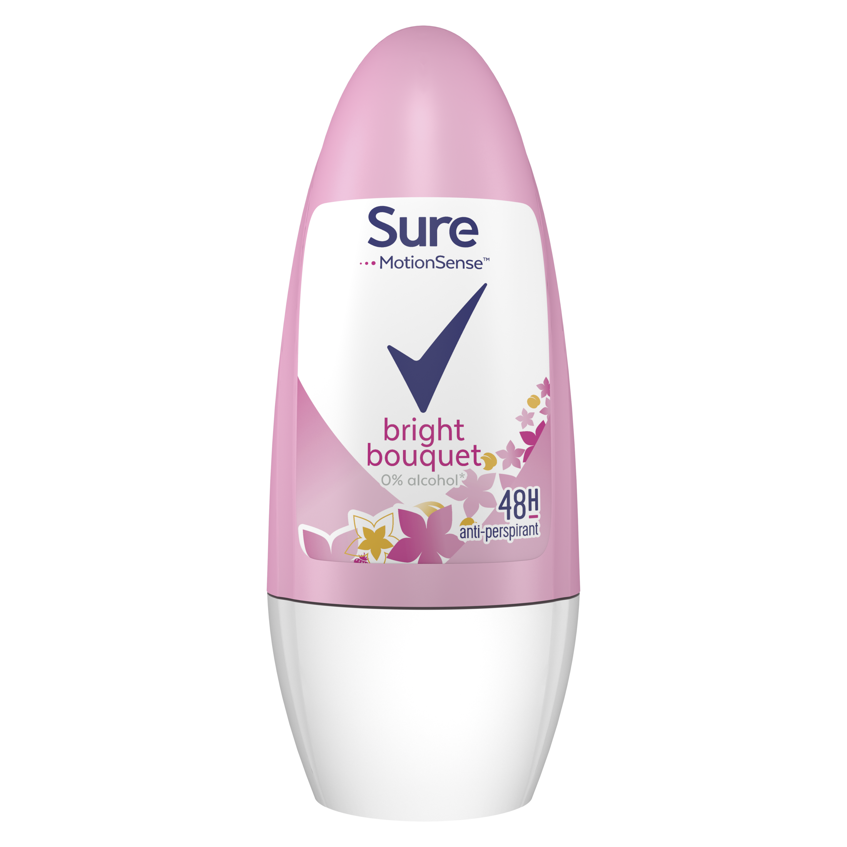 bright bouquet antiperspirant deodorant rollon product front of pack packshot