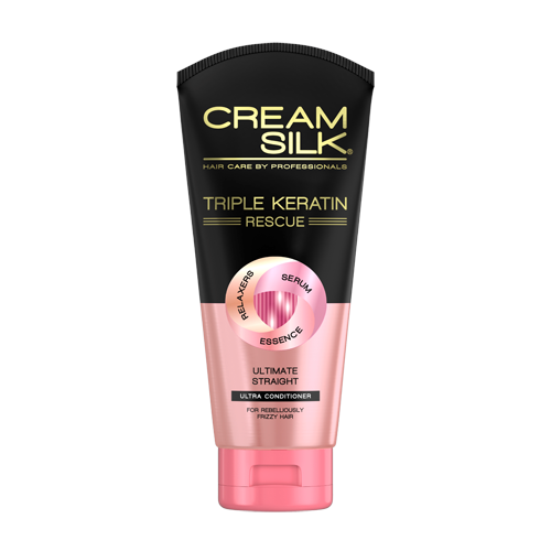 Cream Silk Triple Keratin Rescue Hair Fall Defiance Ultra Conditioner ...