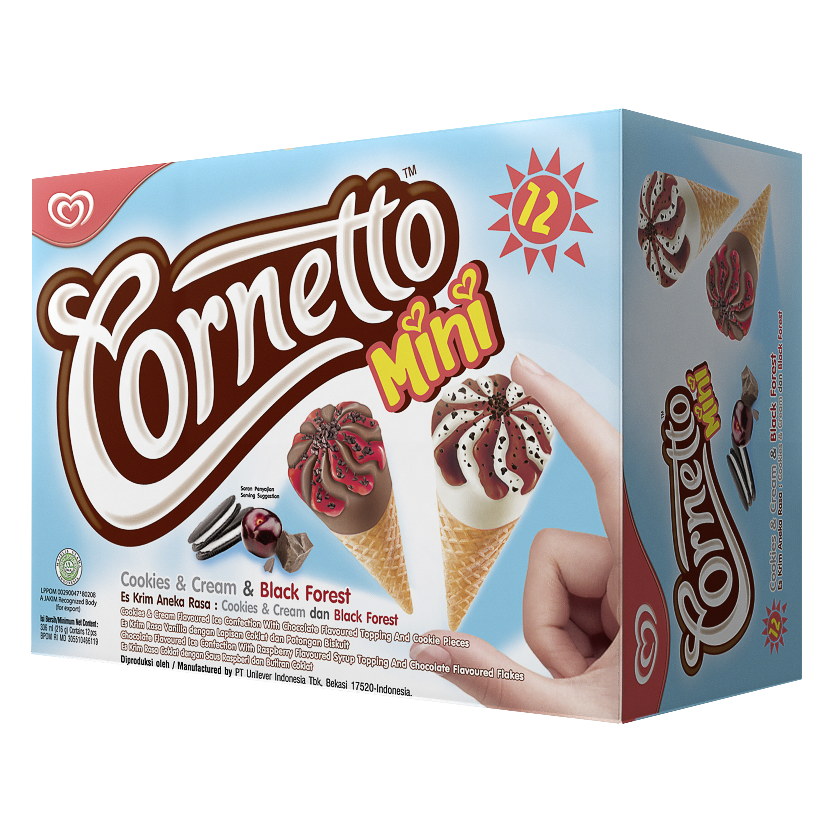 Cornetto Mini Cookies & Cream