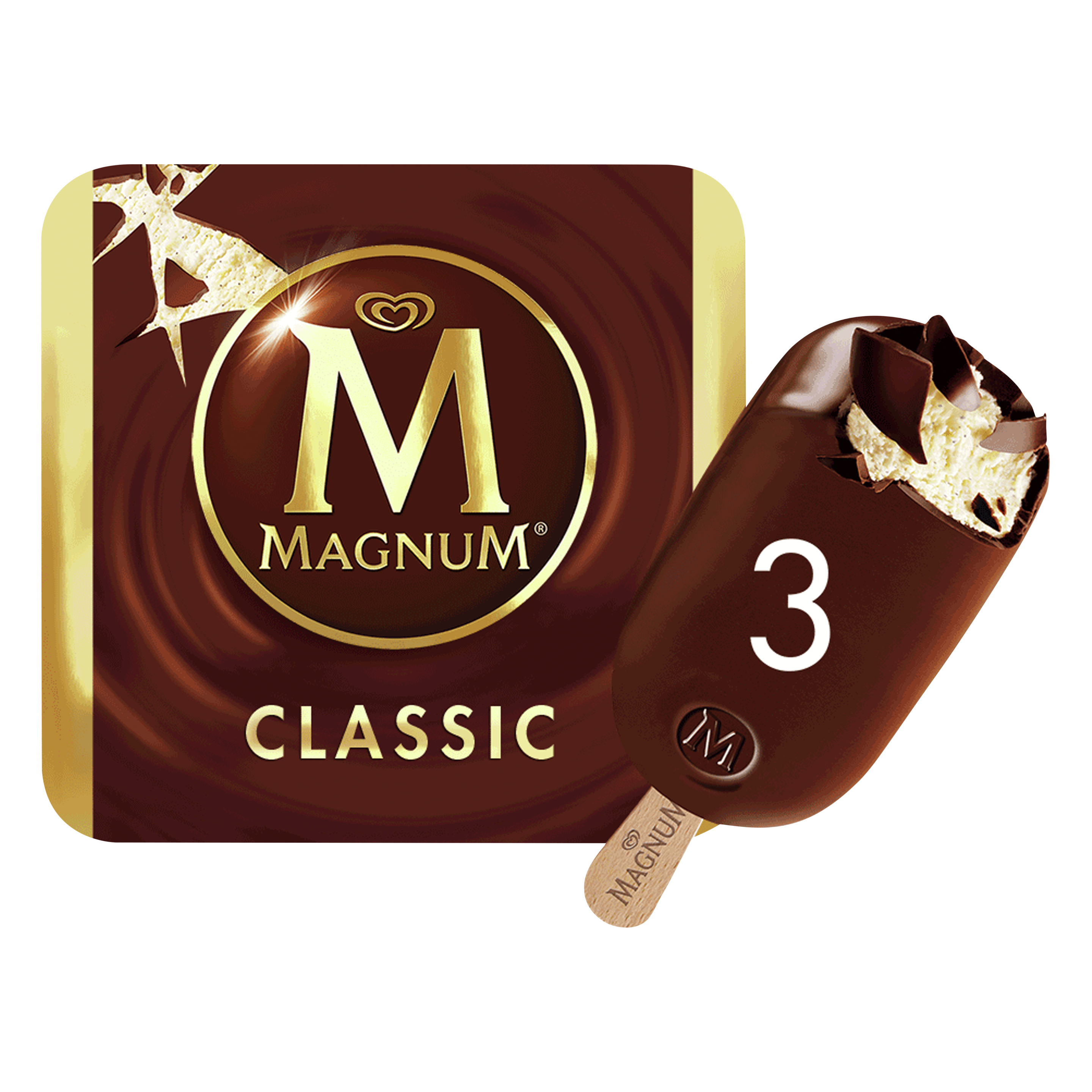 Magnum Classic Multipack 3x90ml