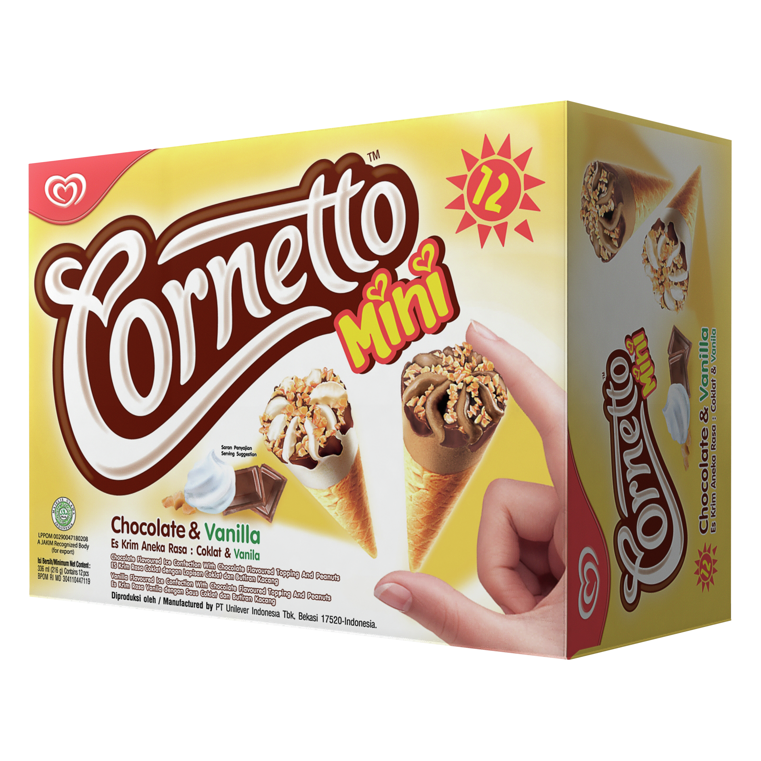 Cornetto Mini Vanilla Multipack