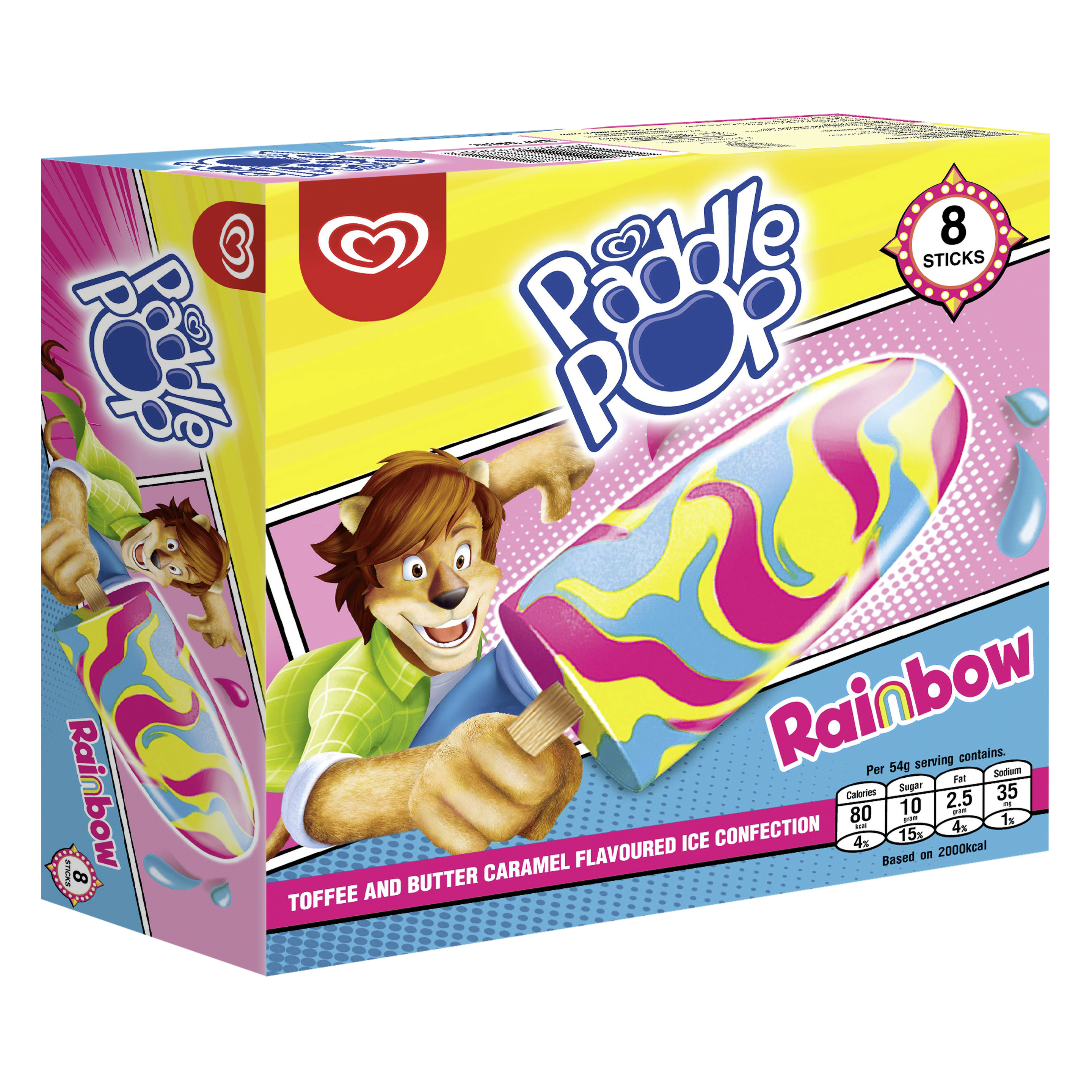 Paddle Pop Rainbow Multipack