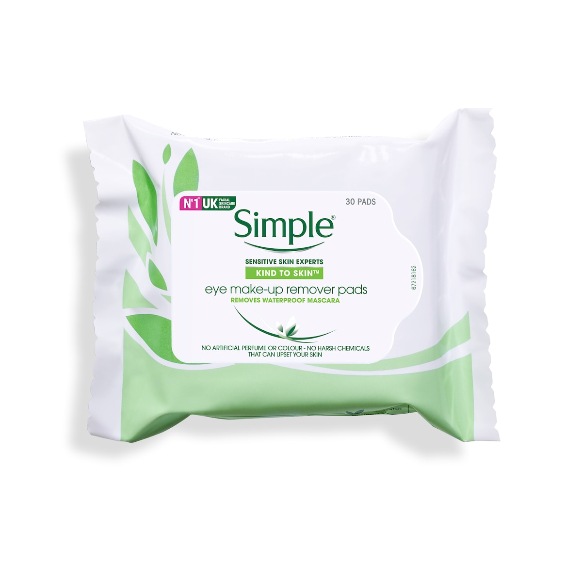 Kind to Skin Eye Make-Up Remover Pads by Simple