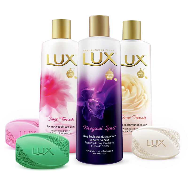 Soap Lux brand.