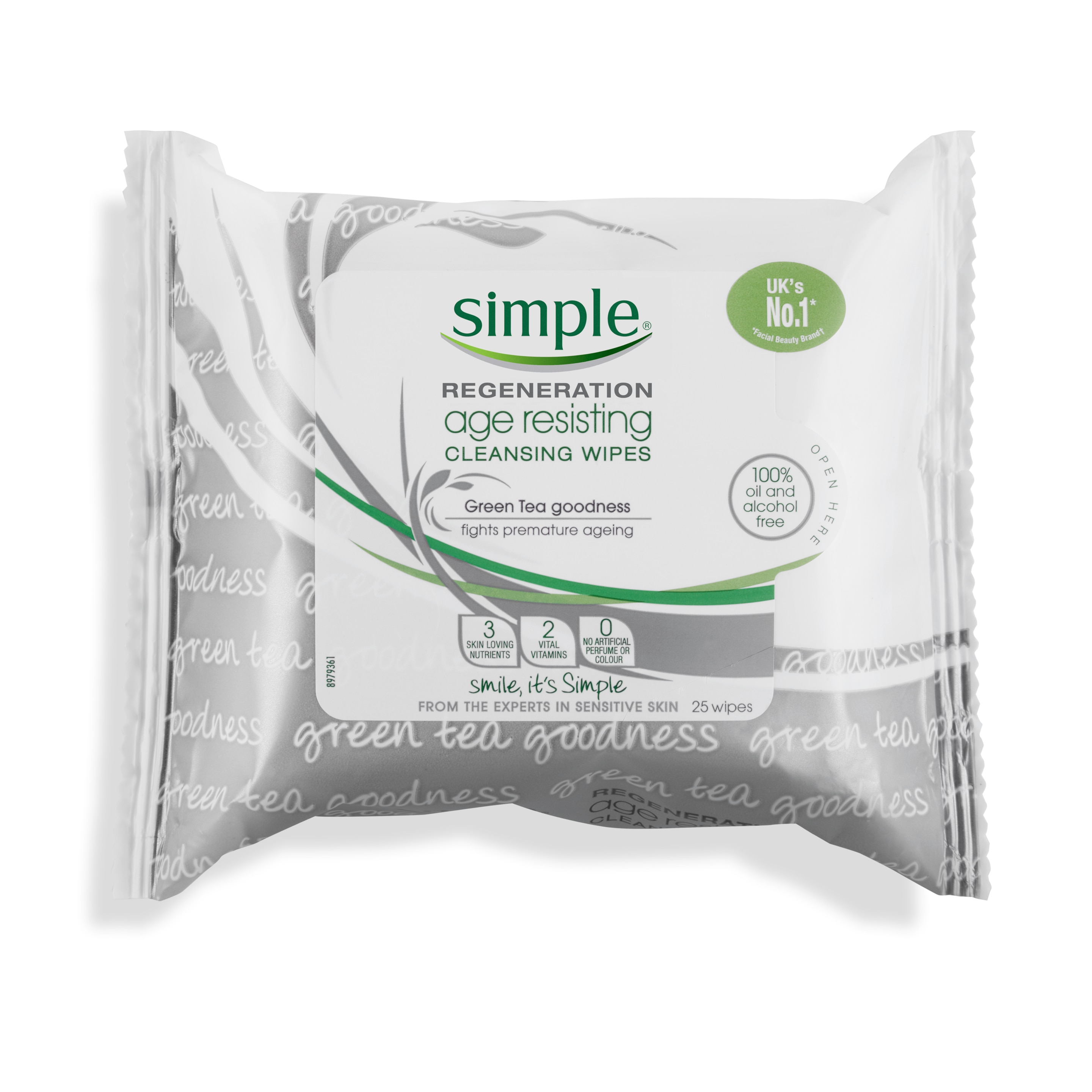 Simple Regeneration Age Resisting Cleansing Wipes