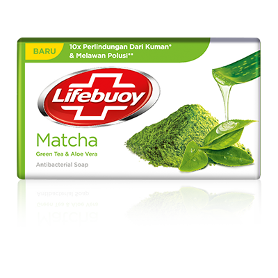LIFEBUOY  SABUN BATANG ANTISEPTIK MATCHA  110G packshot