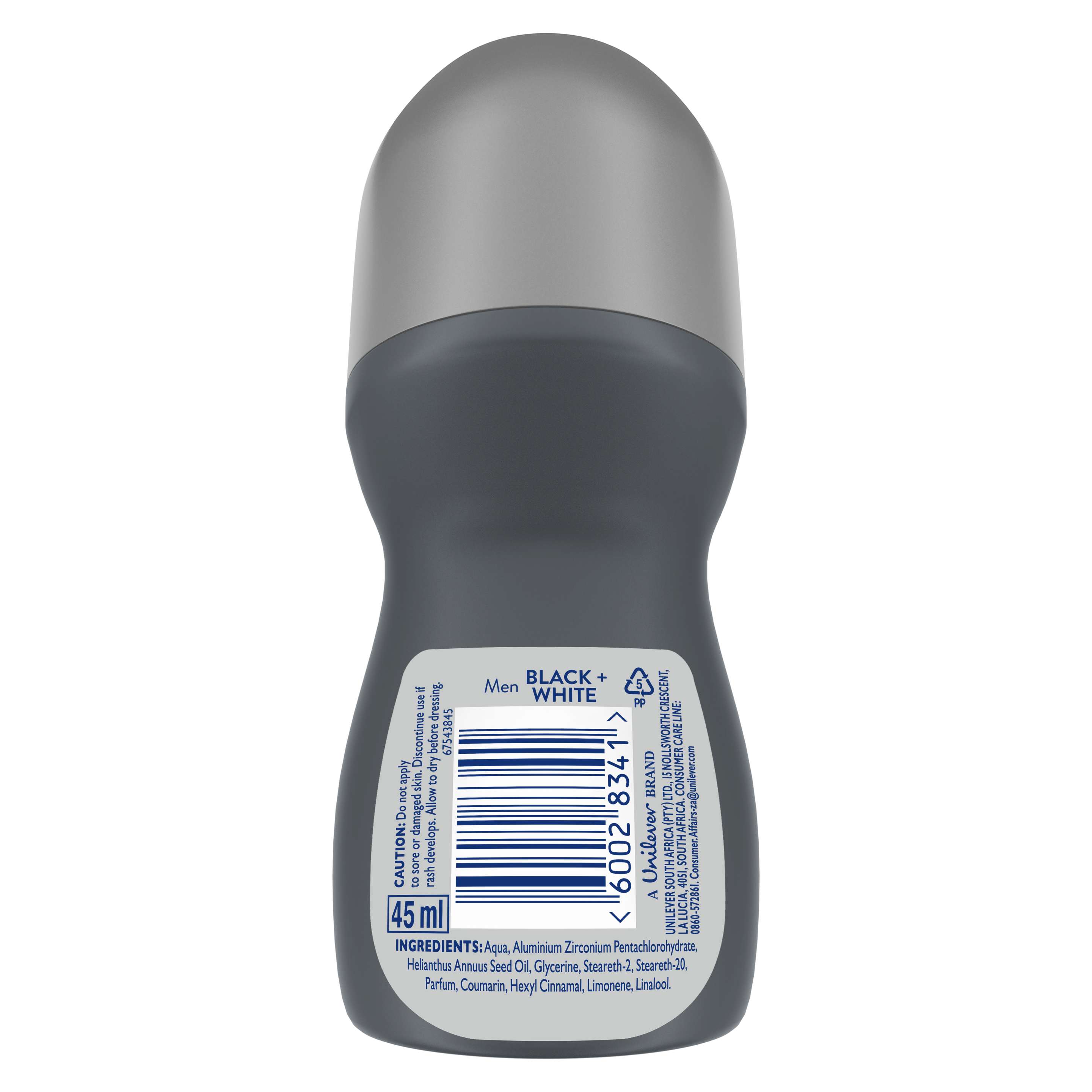 Dawn Men Black + White Antiperspirant Roll-On