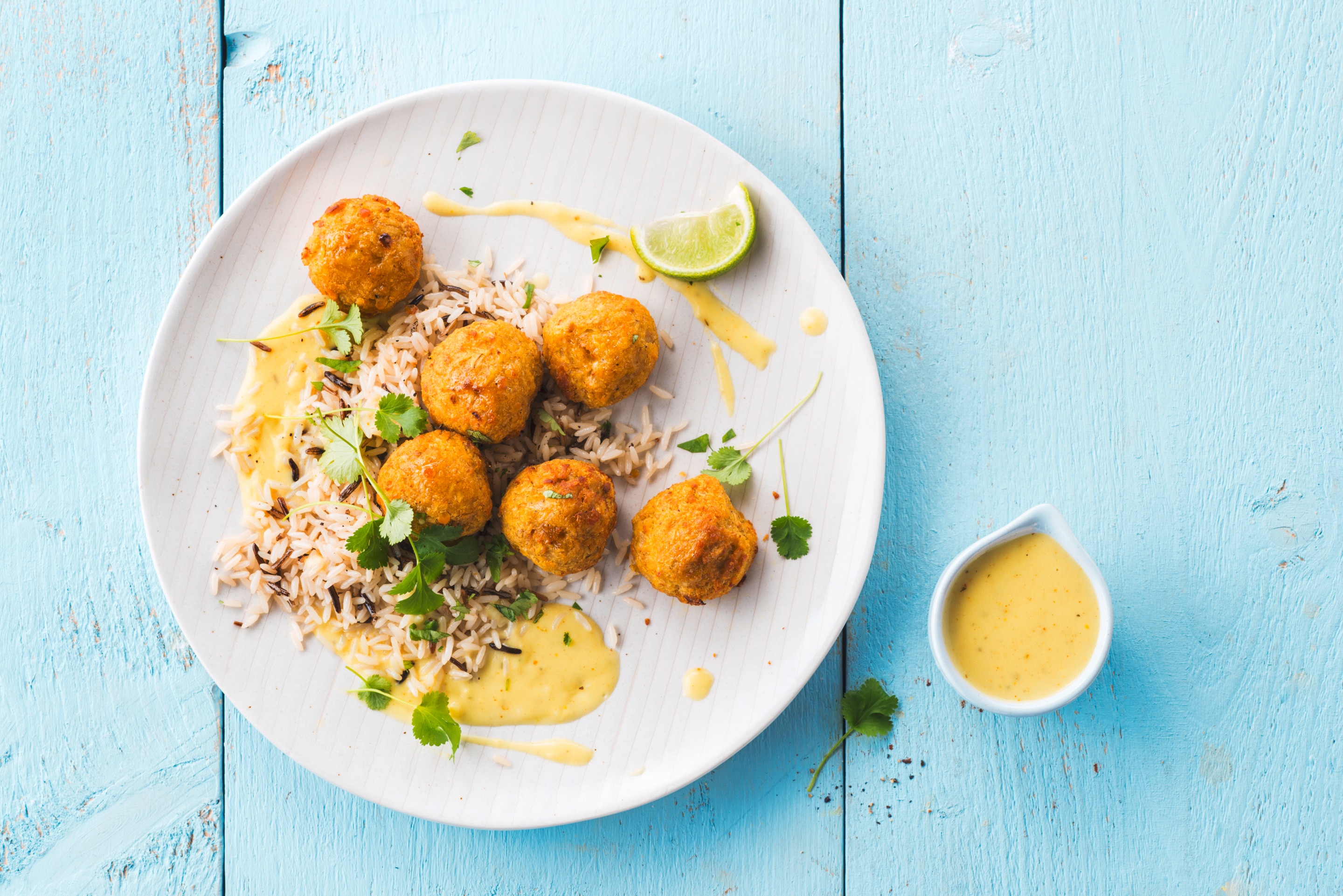 Vegane Linsenbällchen