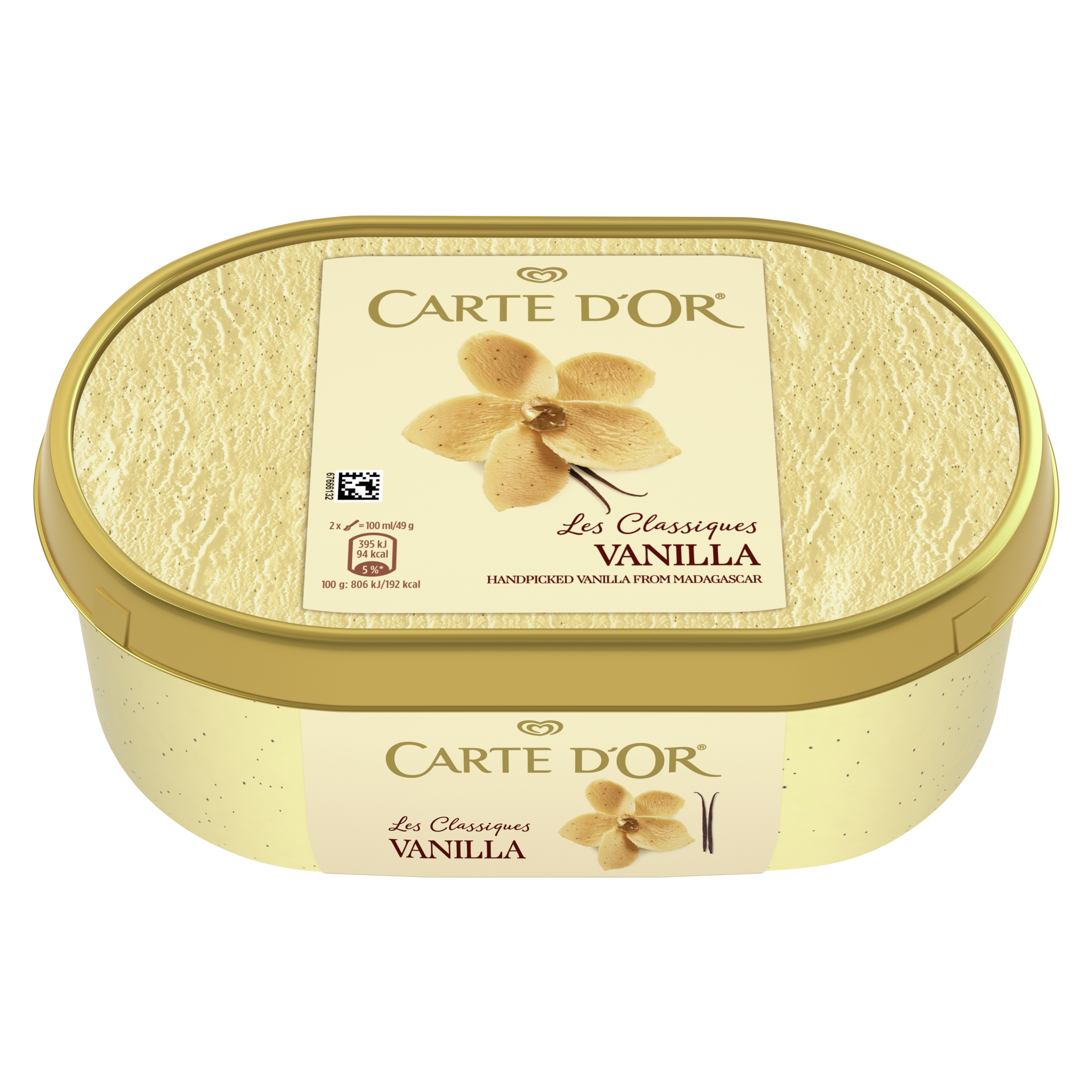 Carte d'Or zmrzlina Vanilla 1000ml