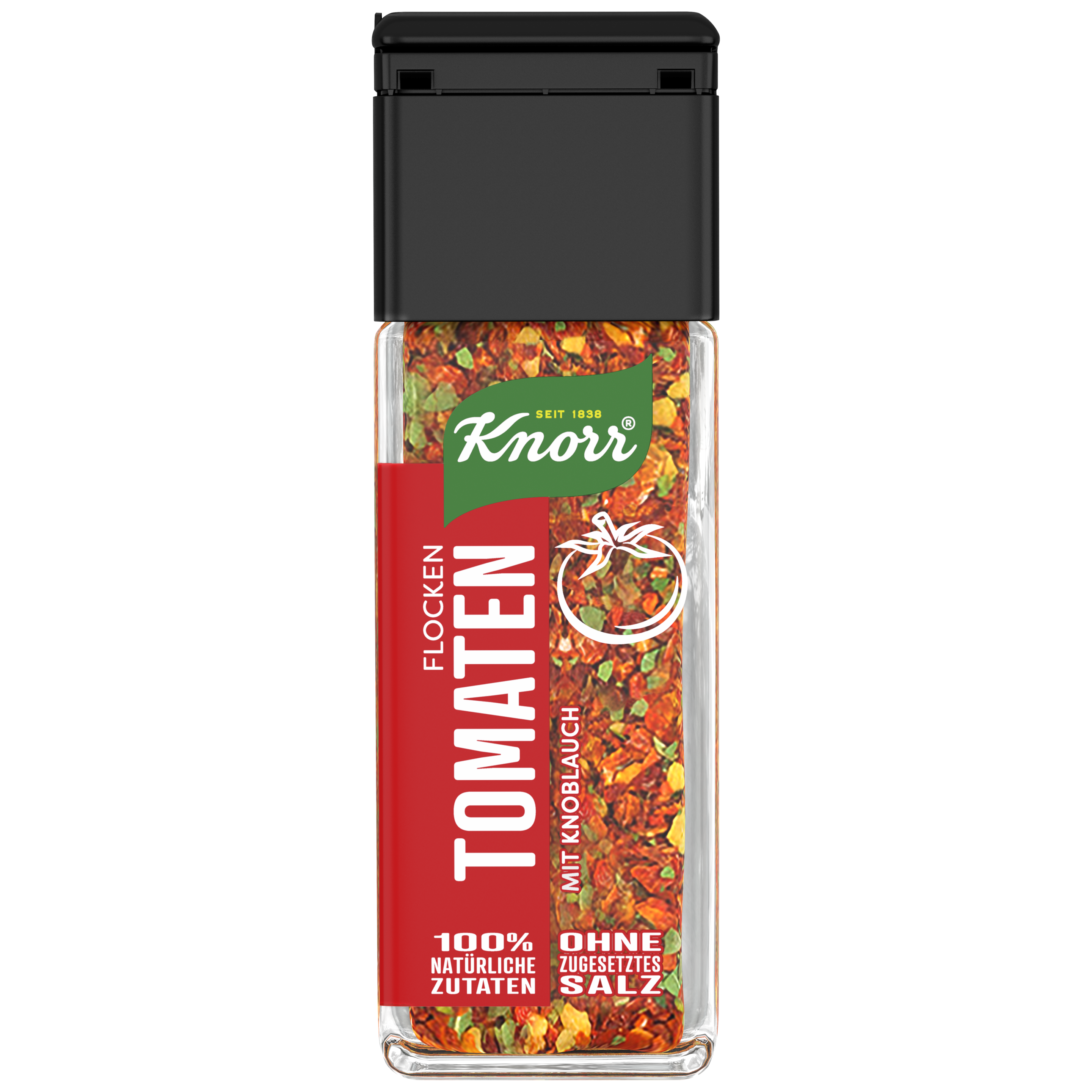 KNORR 100% natürliche Zutaten Gewürzflocken Tomaten 35 g Streuer