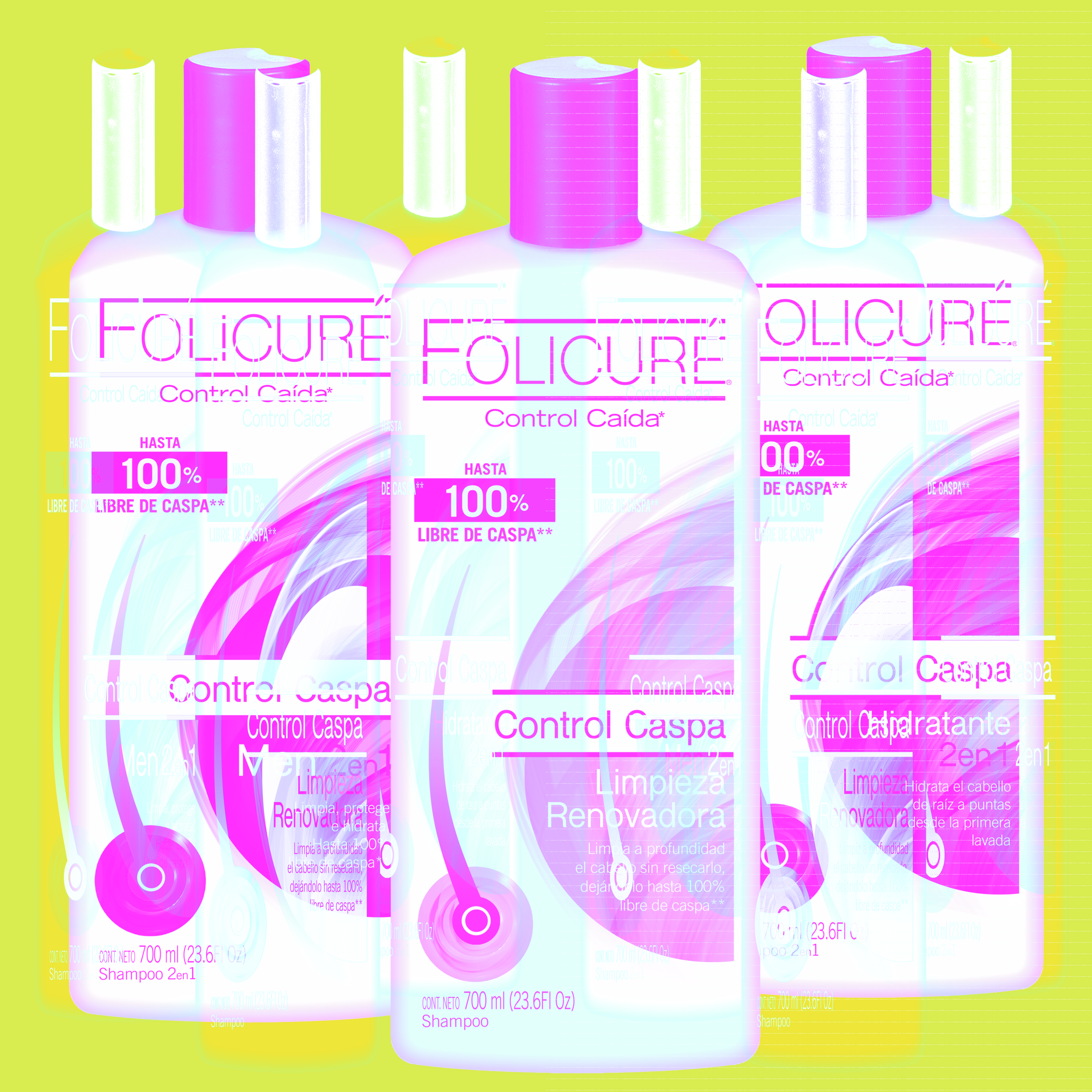 Folicure Familia Anticaspa