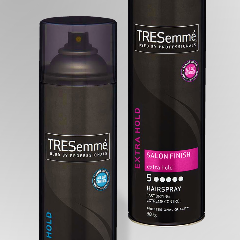 Product shot of the TRESemmé Salon Finish collection