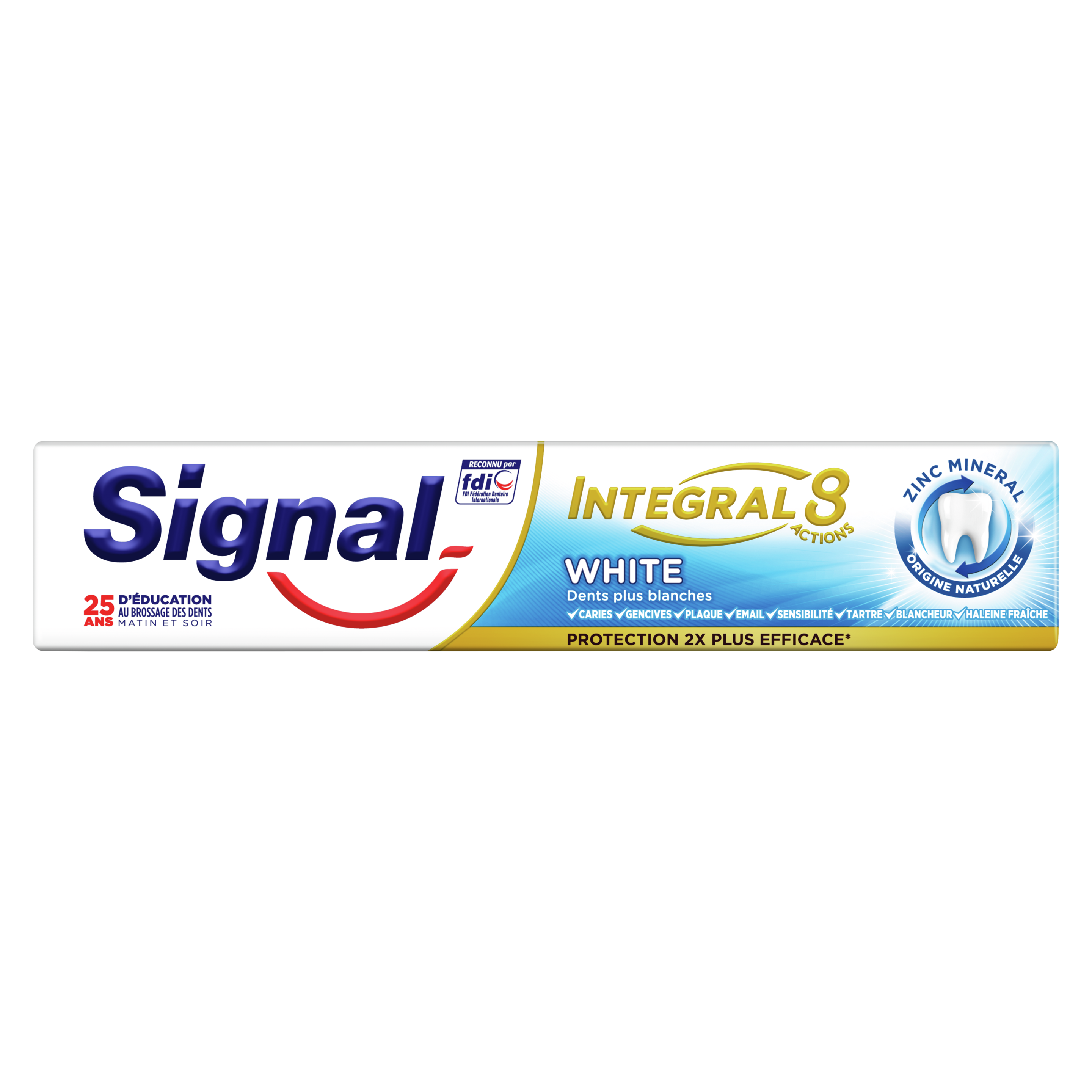 Signal Dentifrice Integral 8 White 75ml