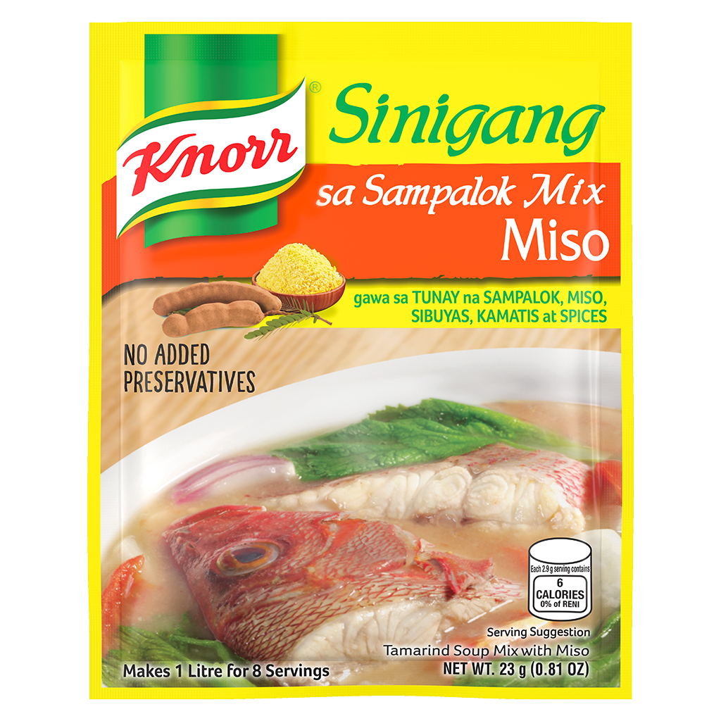 Knorr Sinigang na may Miso