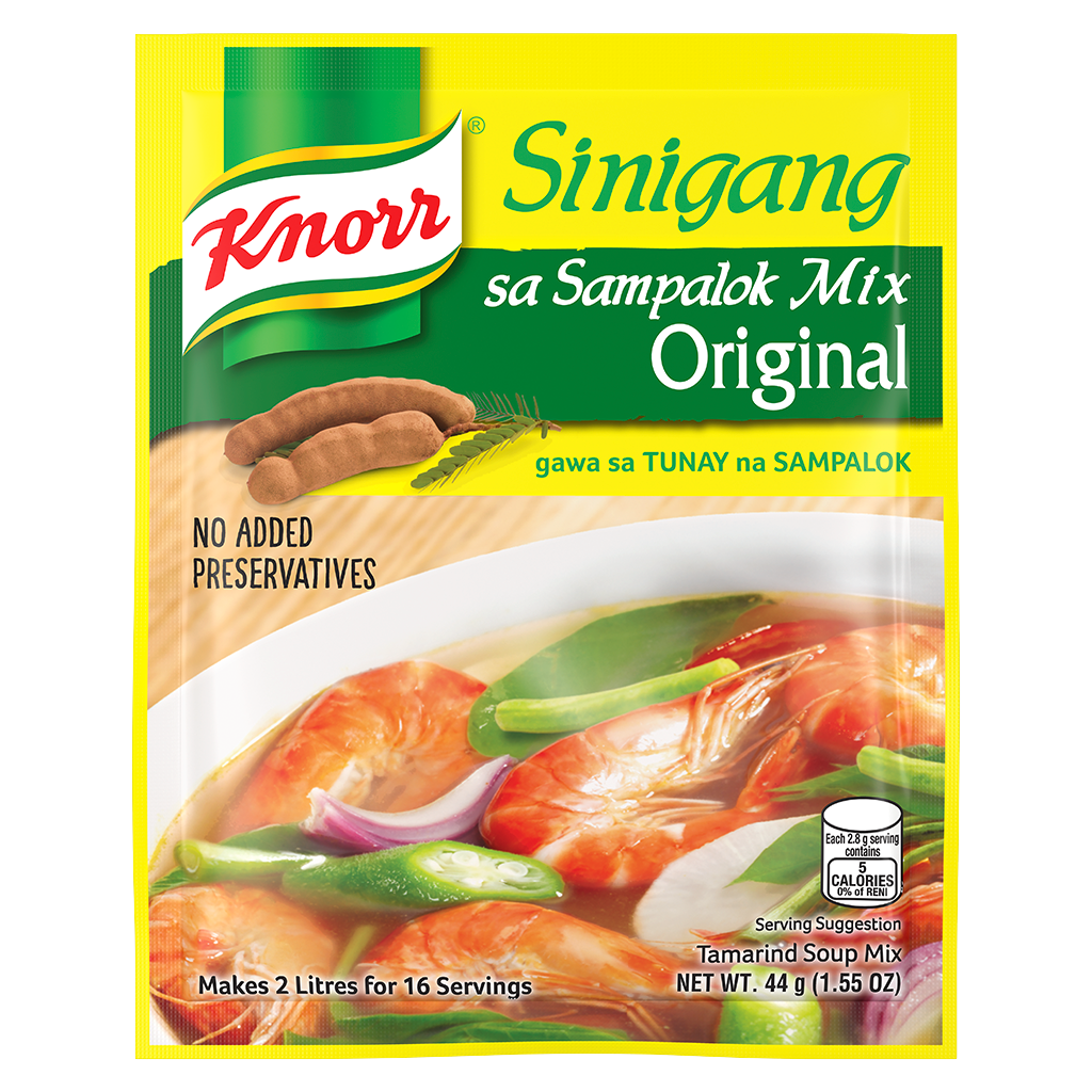 A packet of Knorr Sinigang sa Sampalok Mix Original