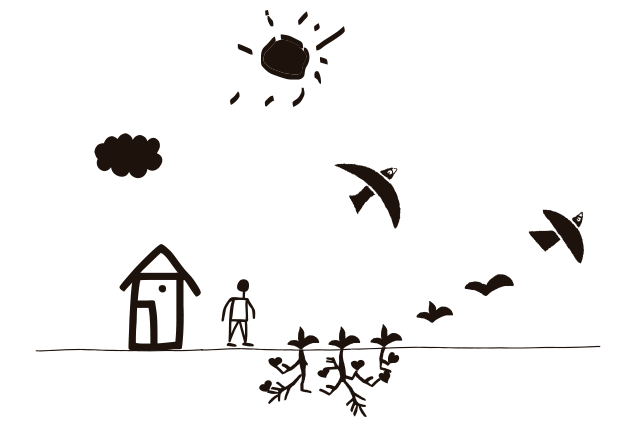 desenho 7 principios Mãe Terra