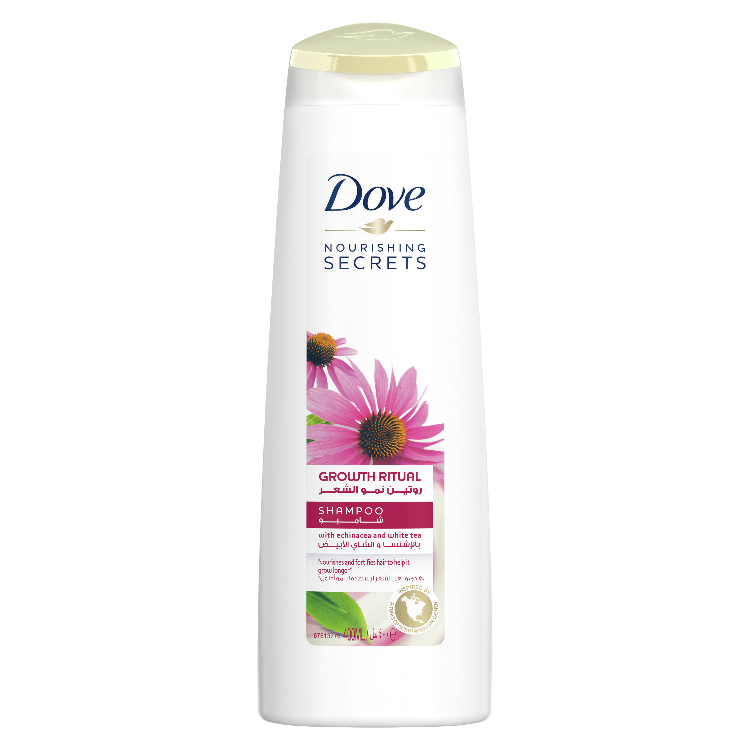 Dove Nourishing Secrets Shampoo Growth Ritual - Echinacea and White Tea 400ml