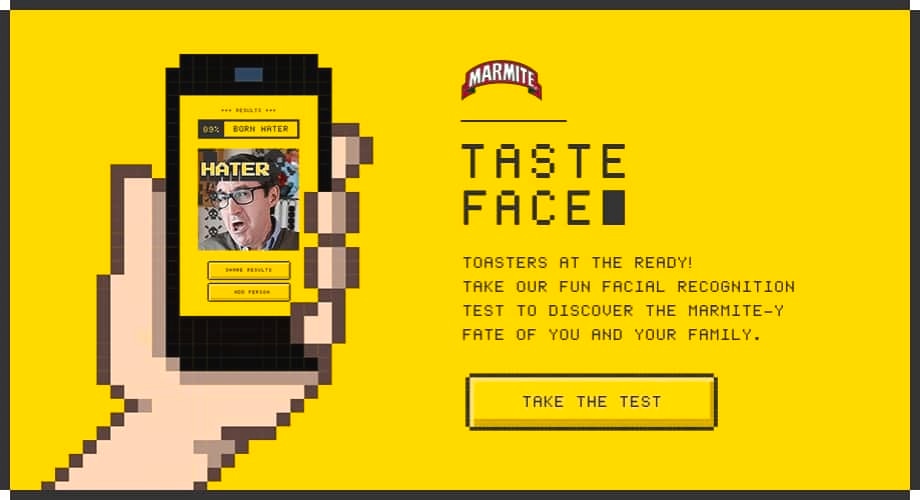 taste face, toaster at the ready. take the test