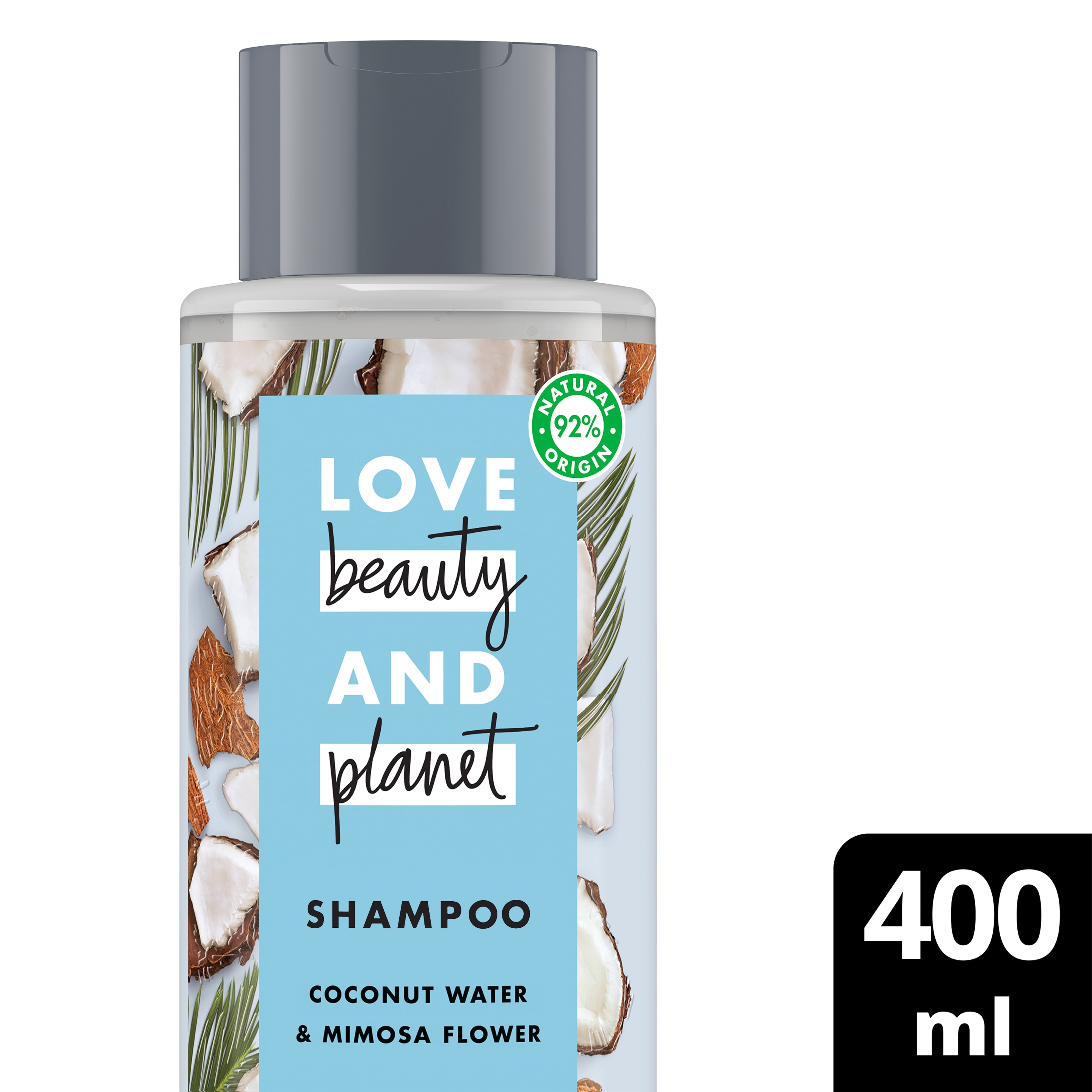 coconut water & mimosa flower shampoo