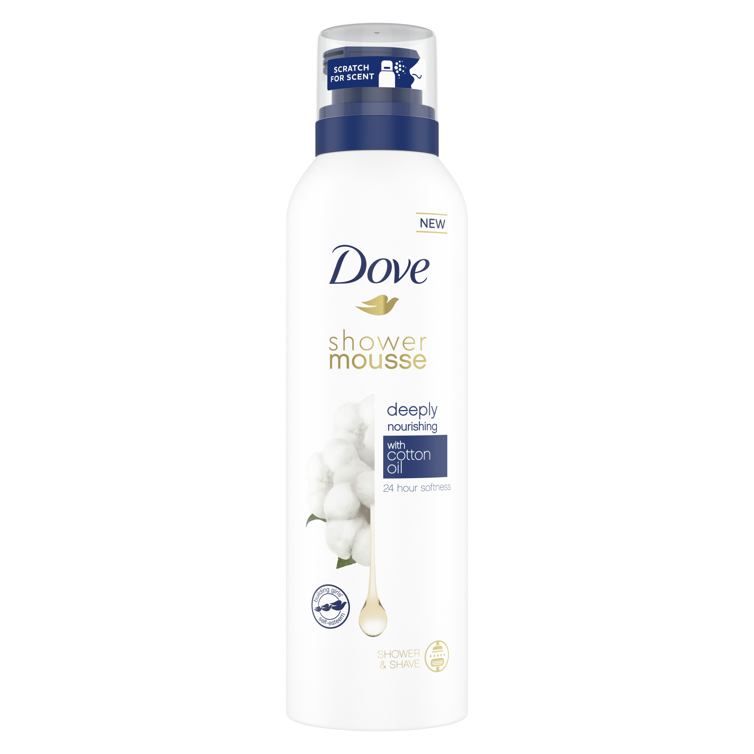 Dove Deeply Nourishing Shower and Shave Mousse 200ml