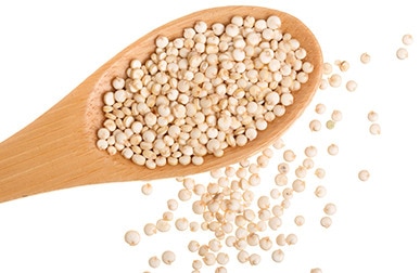 Quinoa em grãos