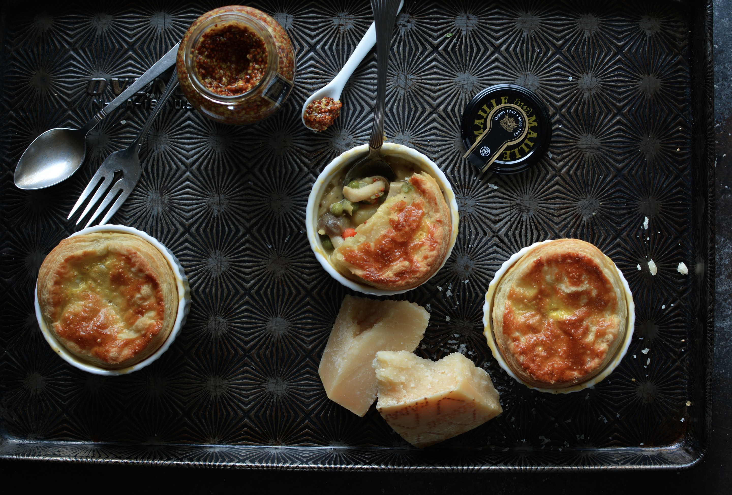 Maille Veggie Pot Pie recipe