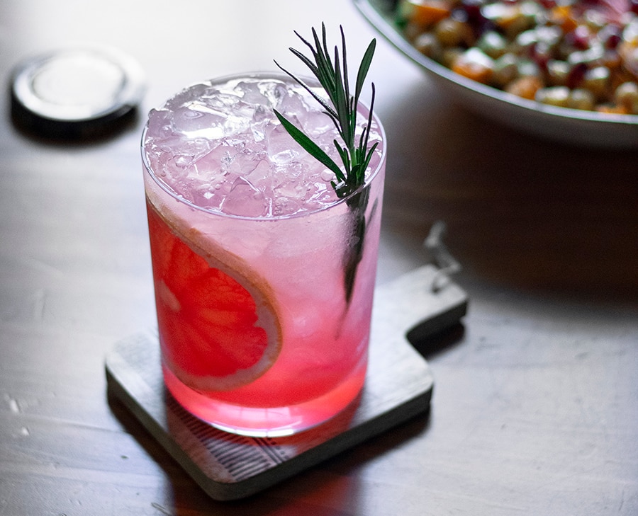 Grapefruit &amp; Pomegranate Sour