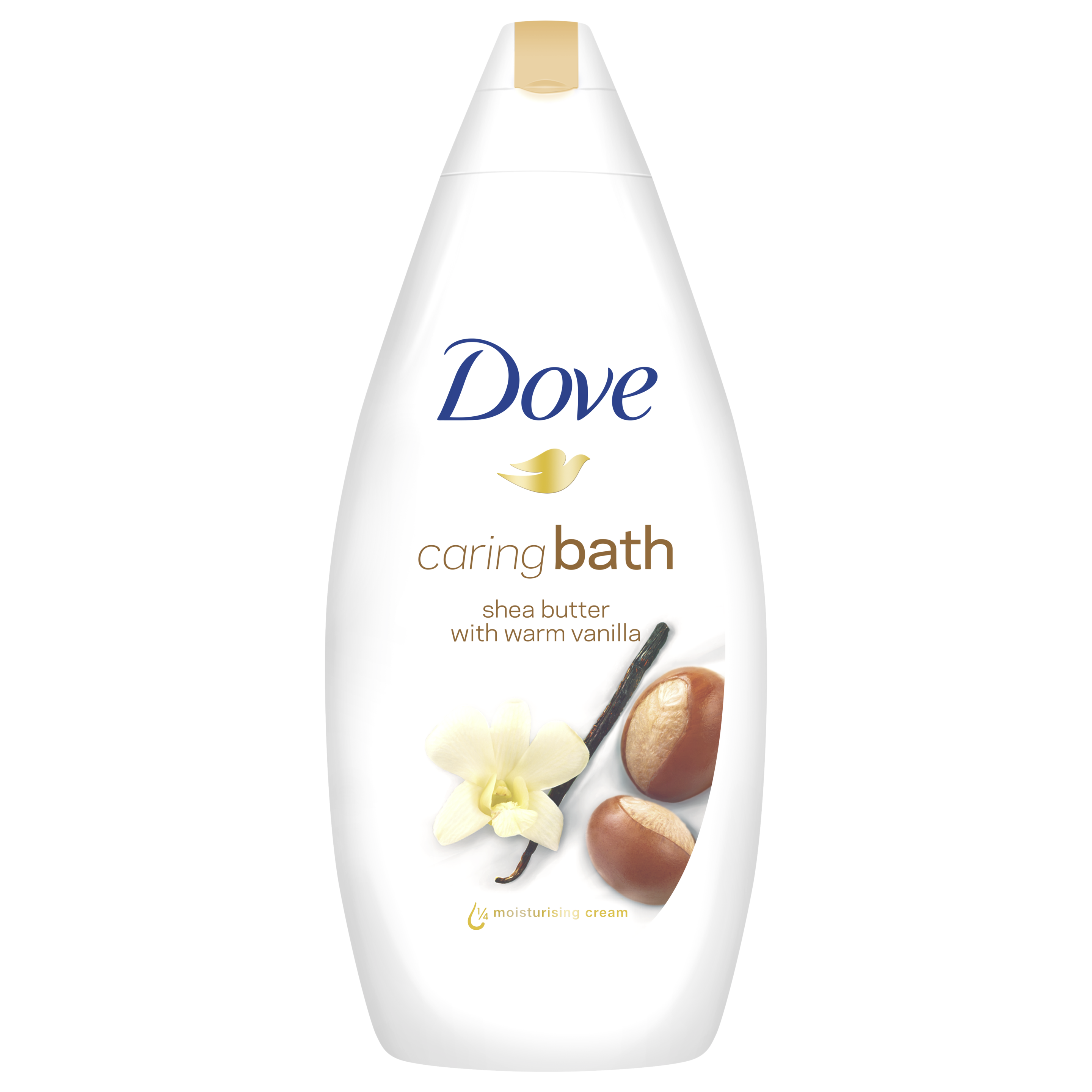 Dove Caring Bath Shea Butter with Warm Vanilla 750ml