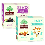 embalagem antiga Remix Mãe Terra