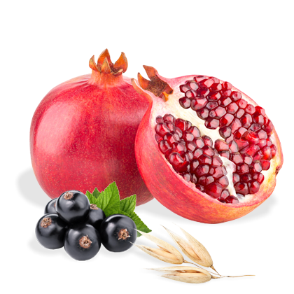 cereali ribes e melograno