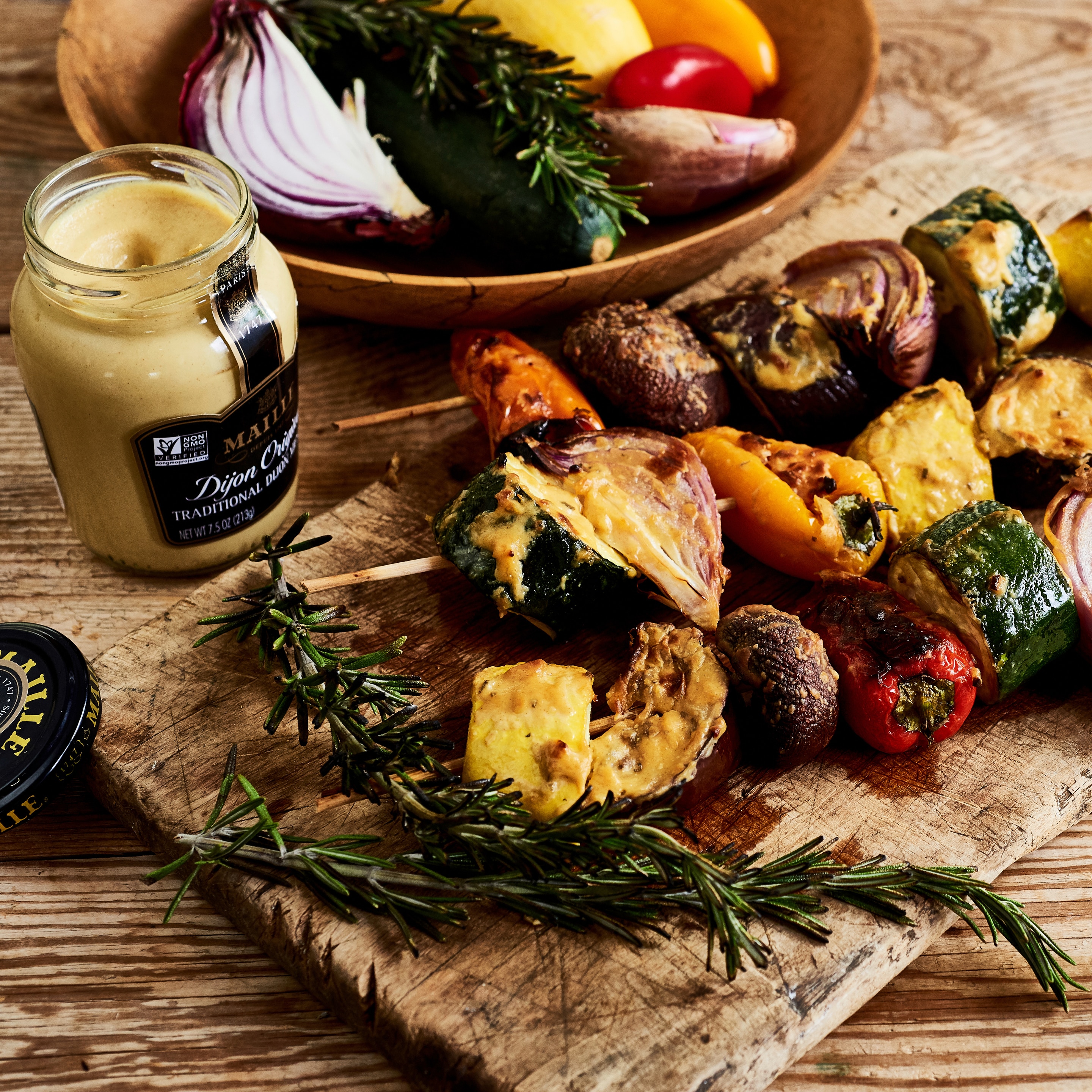 Grilled Vegetable Skewers