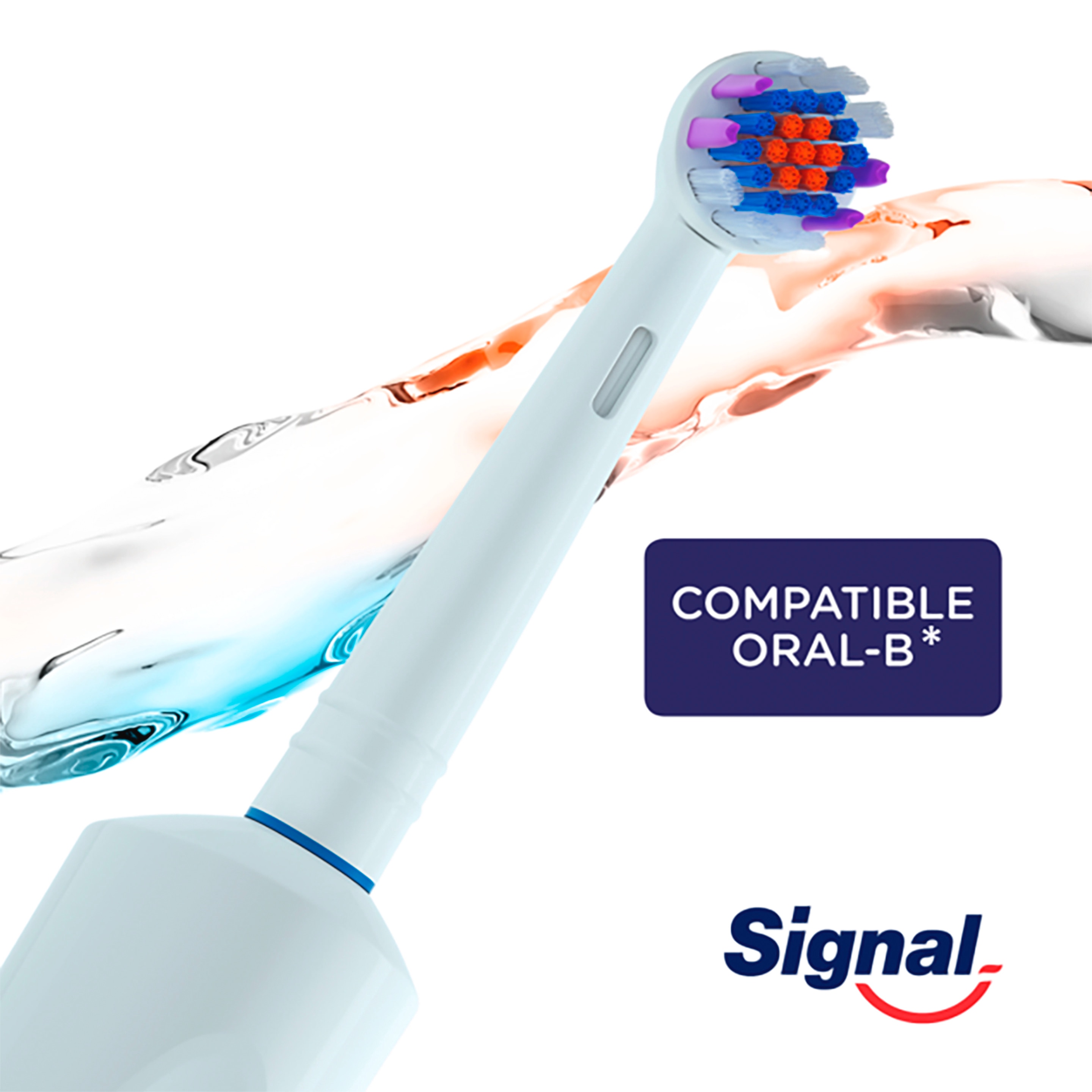 Brossettes Electriques compatible oral B | Signal