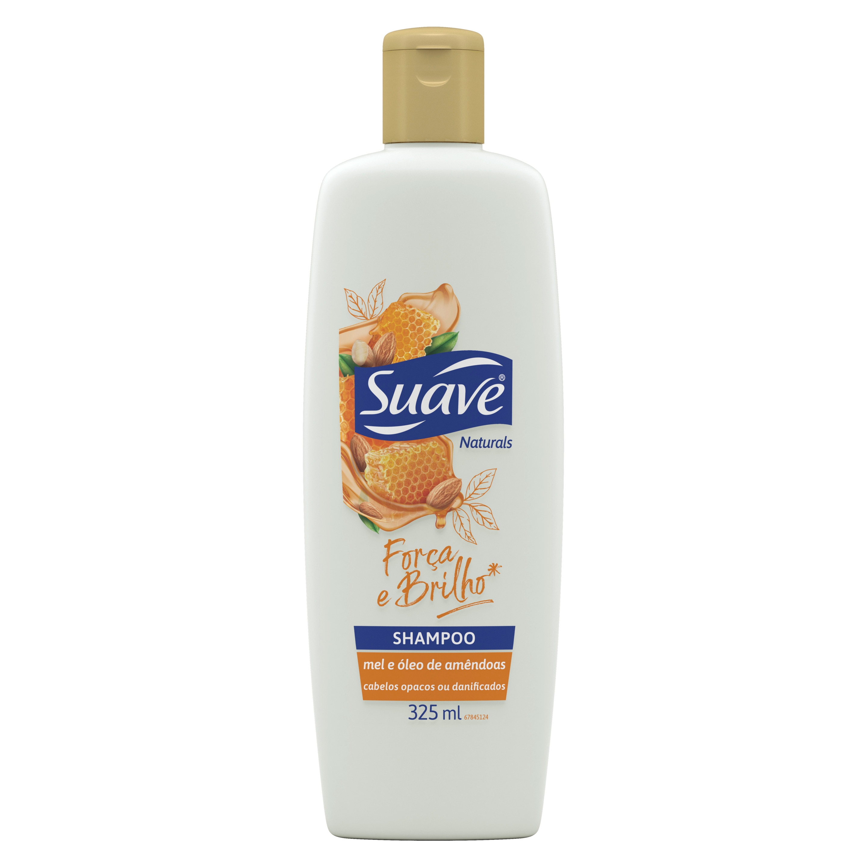 Shampoo Força e Brilho Mel e Óleo de Amêndoas 325ml