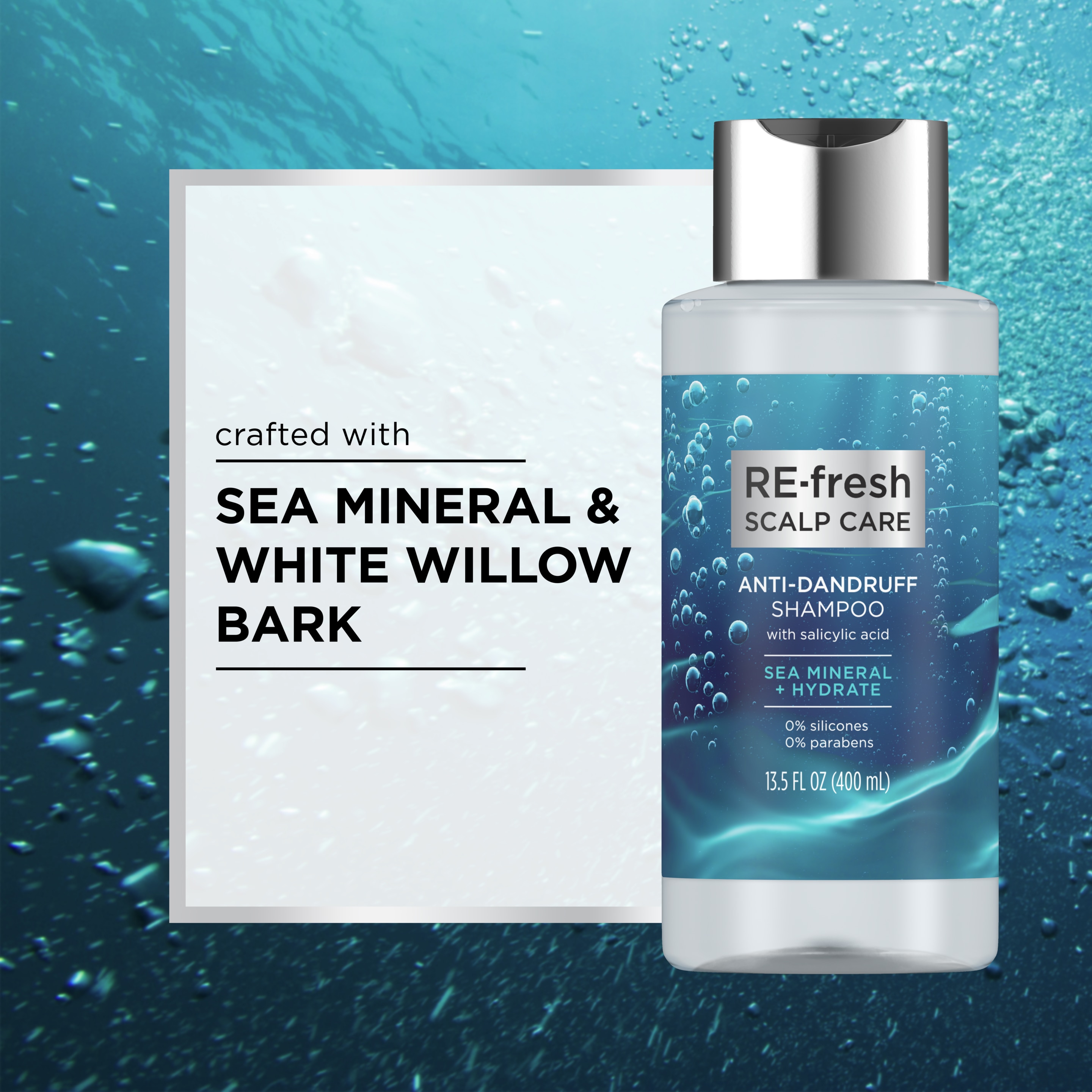 Ingredient Asset RE-fresh Sea Mineral + Hydrate Shampoo