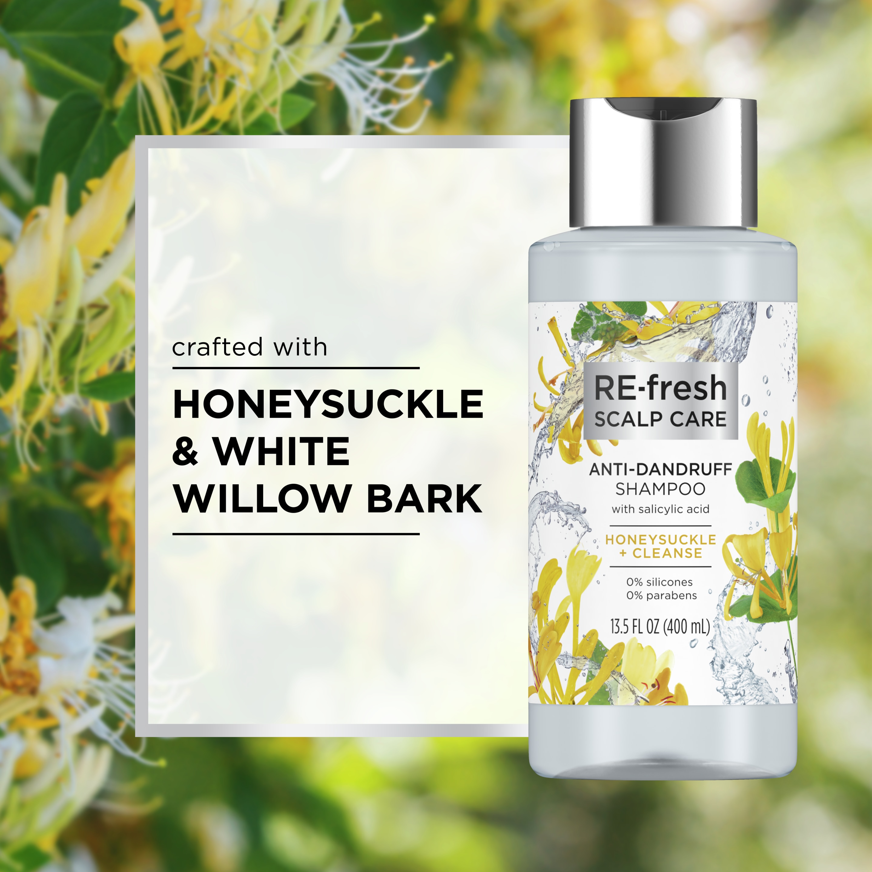 Ingredient Asset RE-fresh Honeysuckle + Cleanse Shampoo